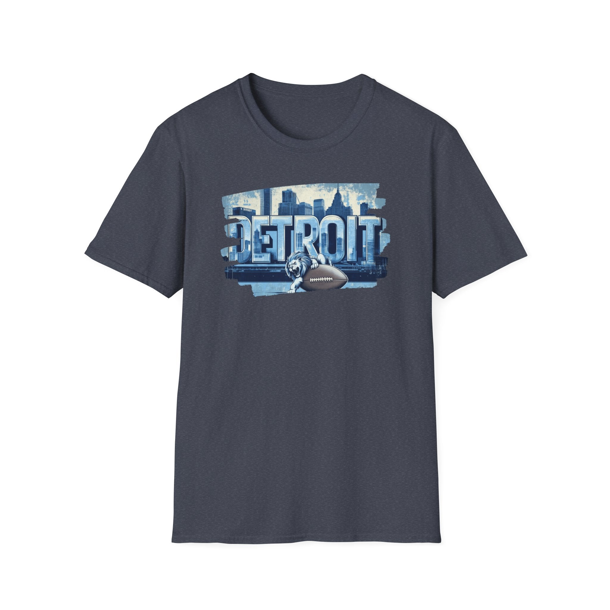 Detroit Skyline Graphic Tee | Detroit City Map, Urban Motor City