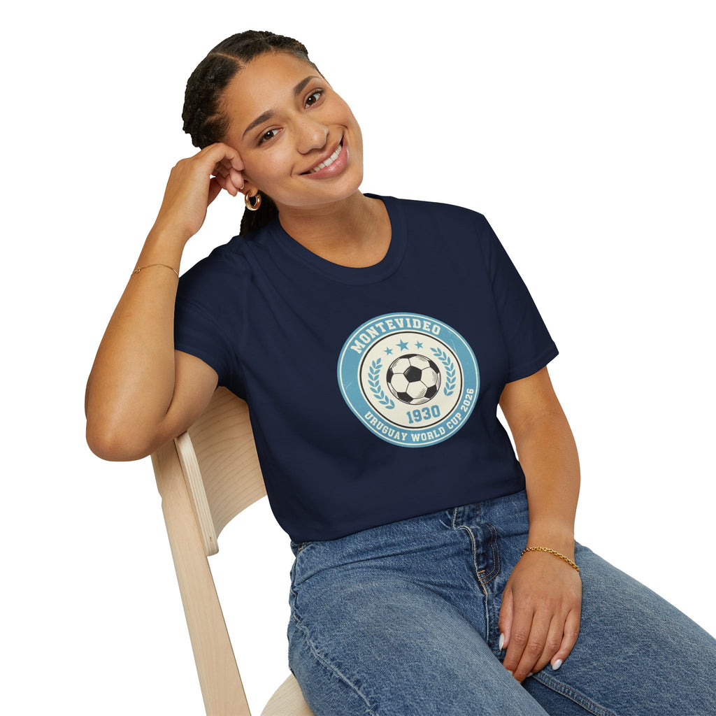 Montevideo 1930 Soccer Crest T-Shirt