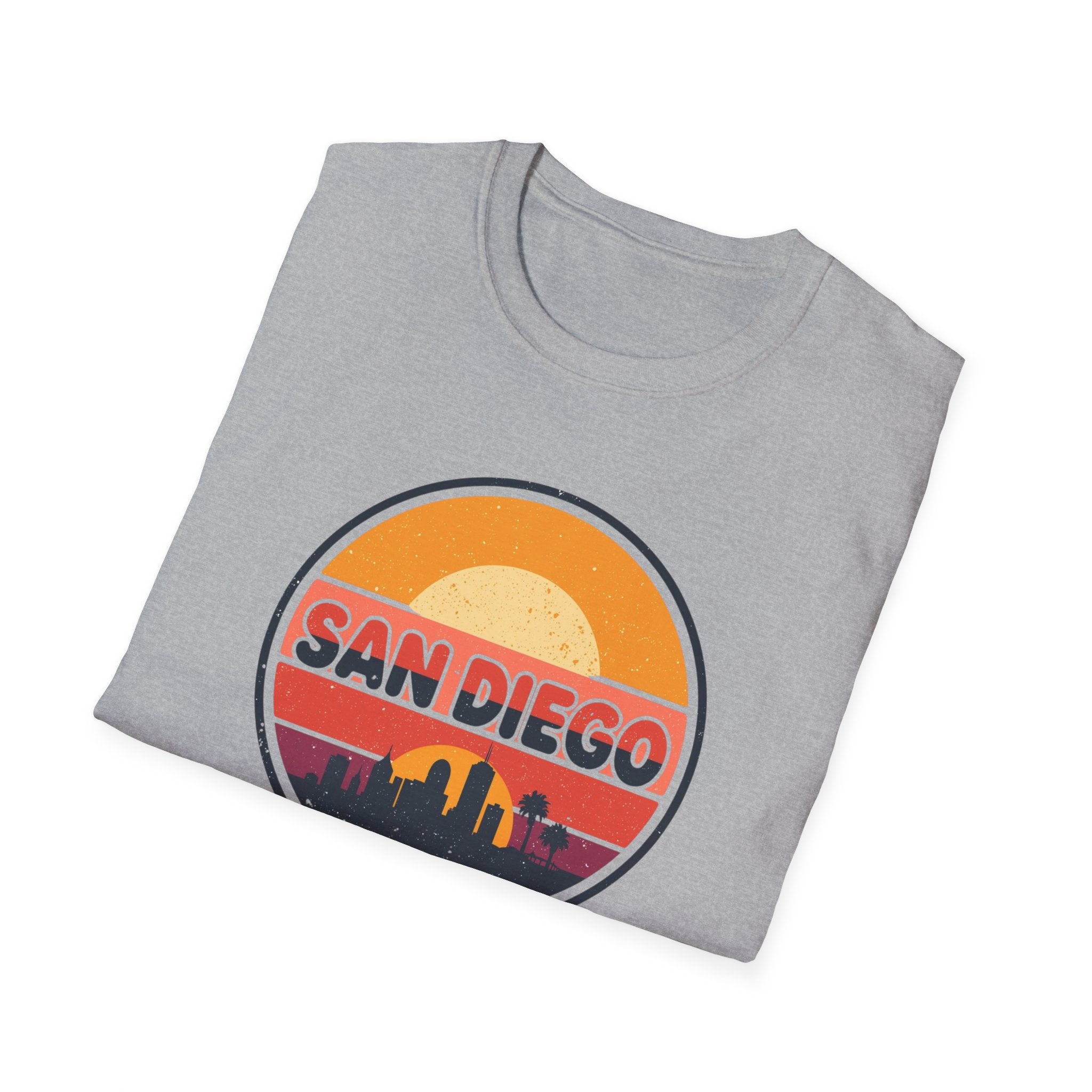 San Diego Sunset Graphic T-Shirt