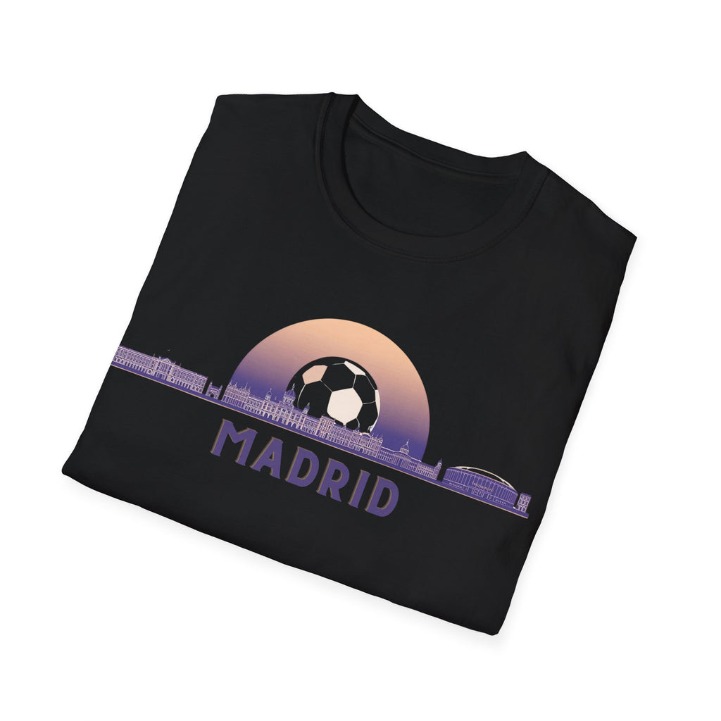 Madrid skyline sunset T-Shirt | Madrid city silhouette tee