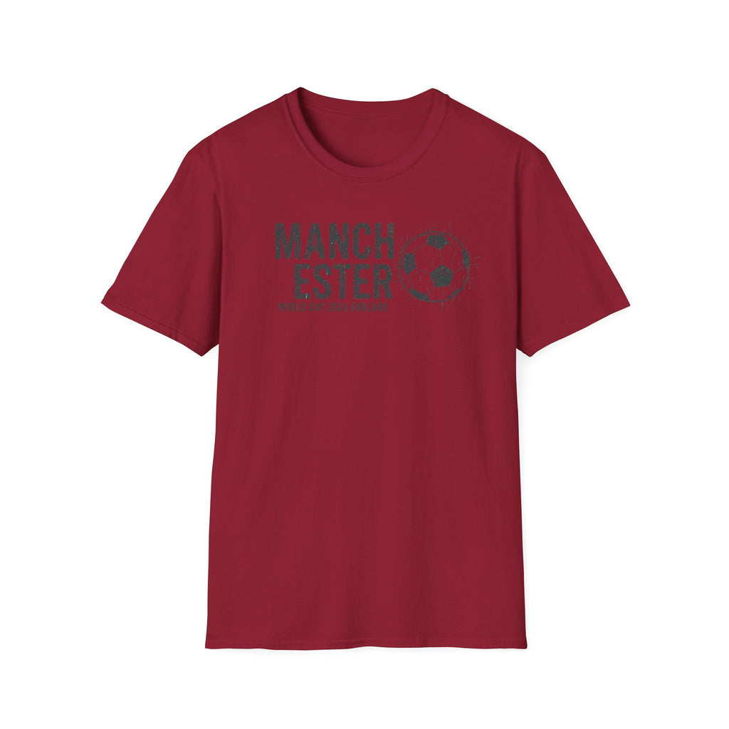 Manchester Soccer T-Shirt – Vintage Football Graphic Tee