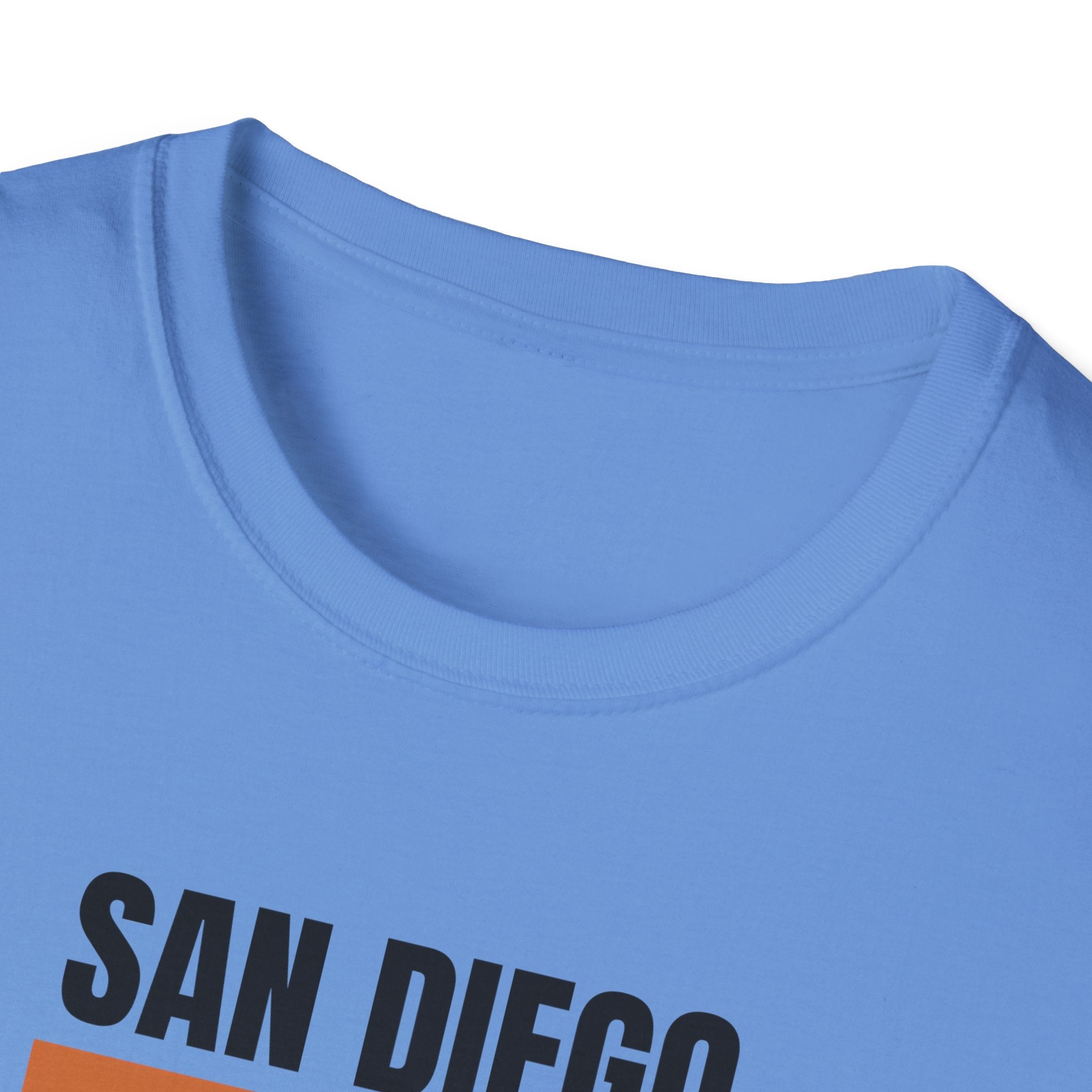 San Diego Retro Stripes T-Shirt | Vintage City Graphic
