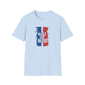 Allez Les Bleus T-Shirt | French Flag Grunge Football Soccer Shirt