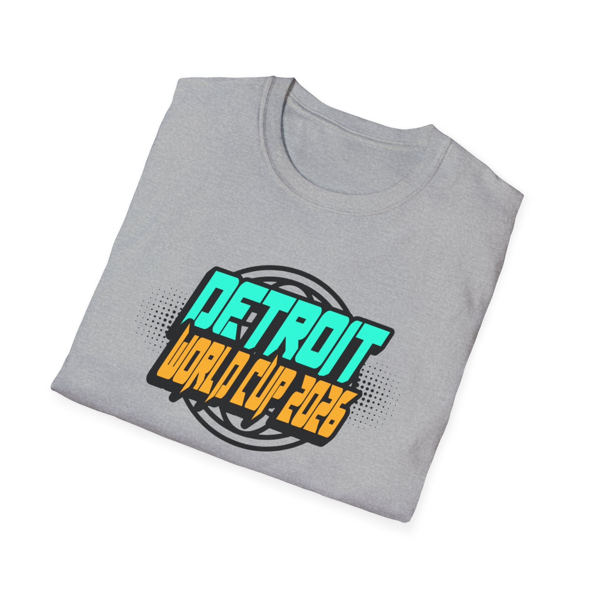 Detroit World Cup 2026 T-Shirt — Retro Soccer Graphic Tee