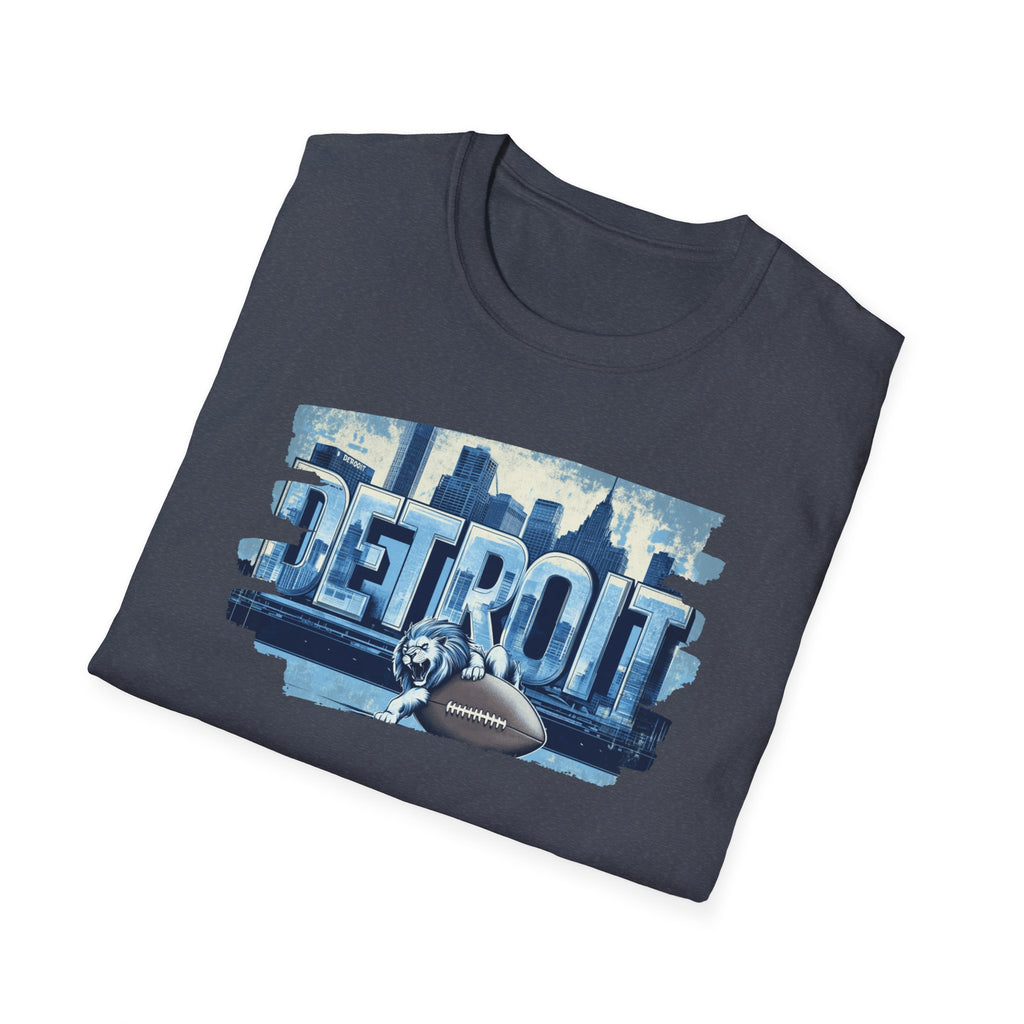 Detroit Skyline Graphic Tee | Detroit City Map, Urban Motor City