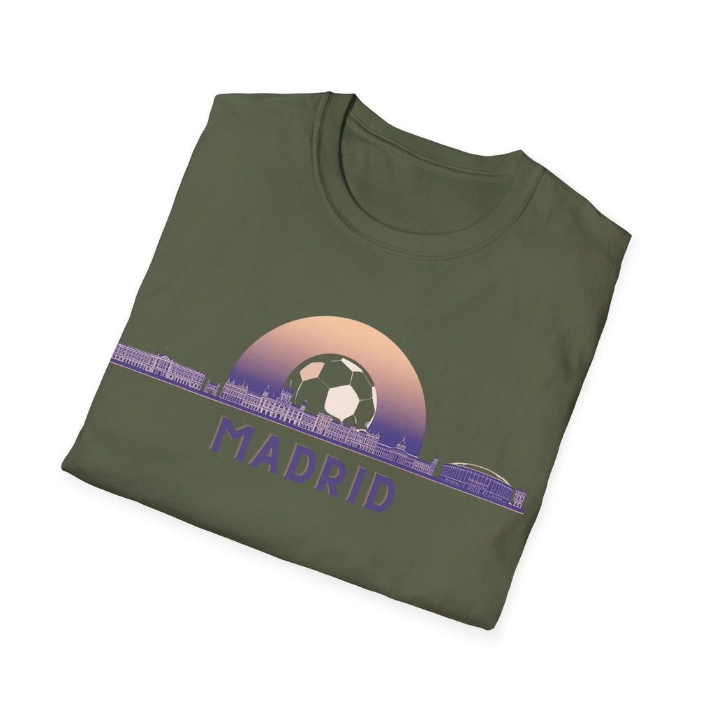 Madrid skyline sunset T-Shirt | Madrid city silhouette tee