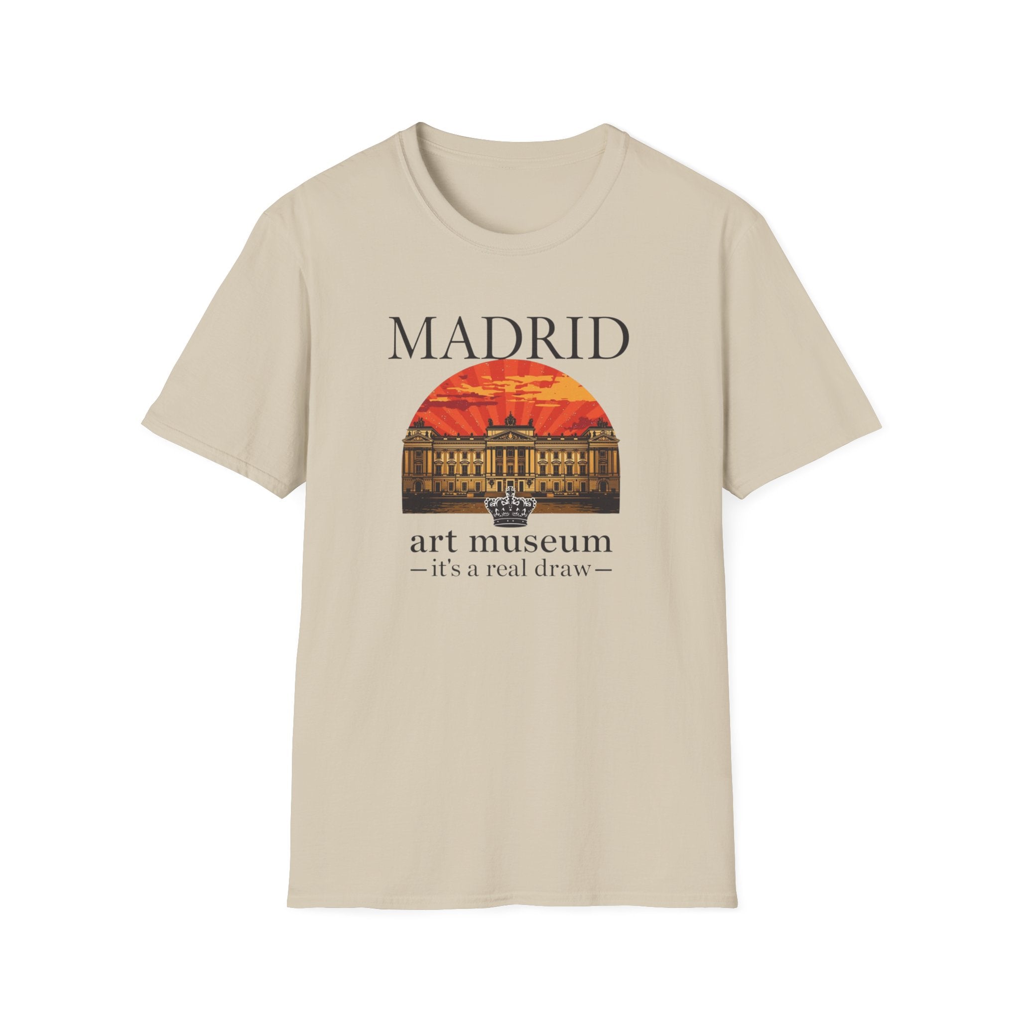 Madrid Art Museum T-Shirt — Vintage Sunset Prado Travel Tee