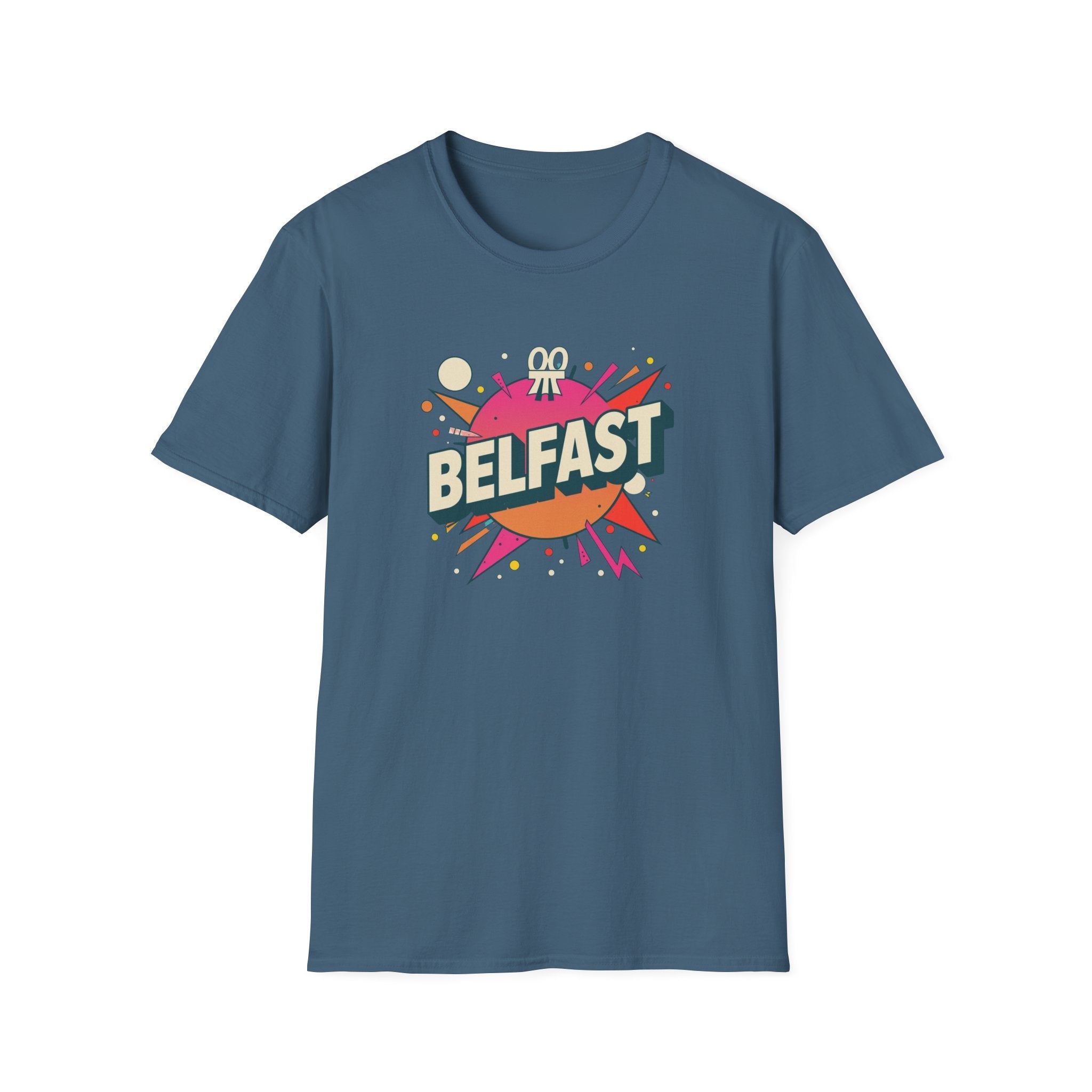 Belfast Retro Pop Art T-Shirt — Vintage City Graphic Tee