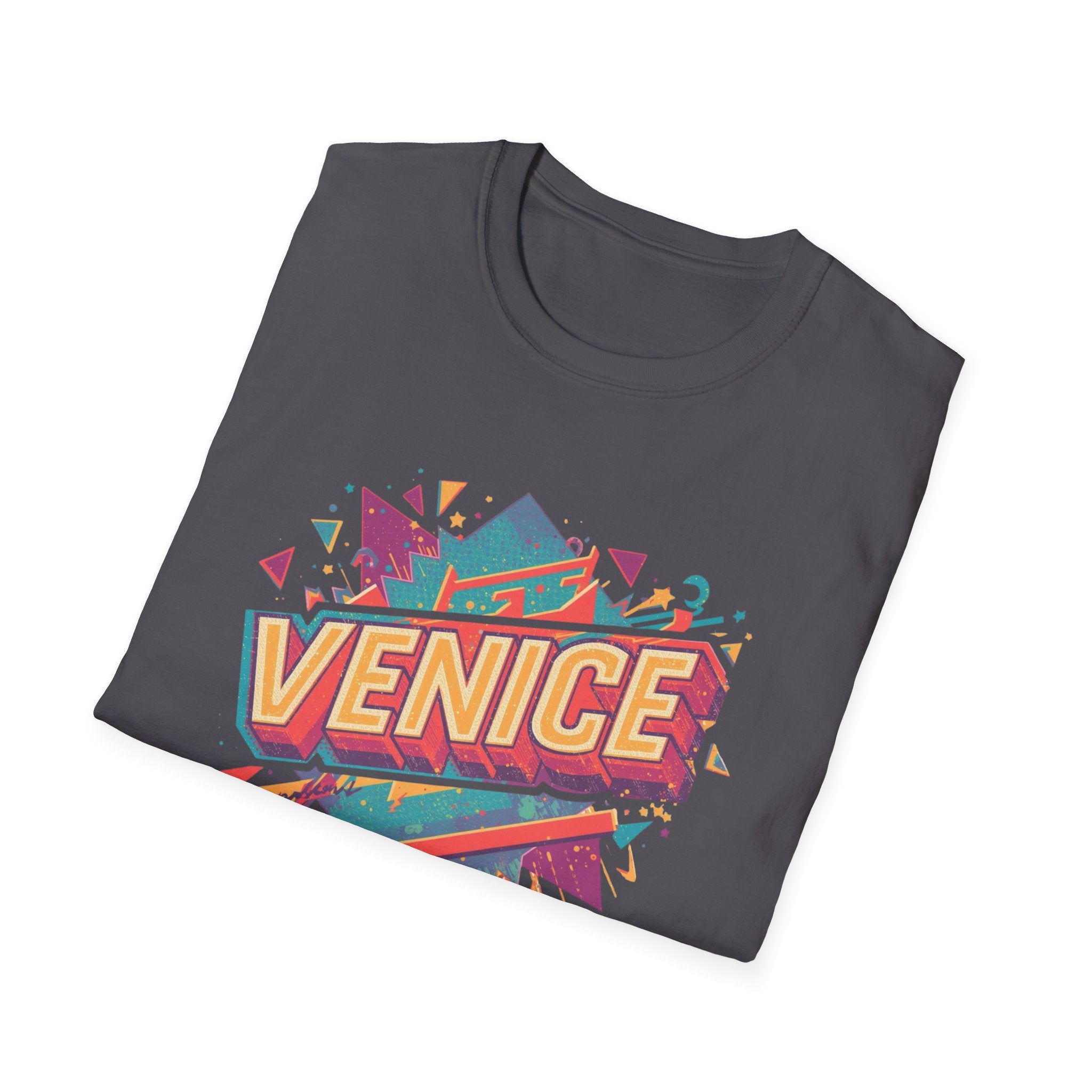 Venice Retro Graphic T-Shirt — Vintage Surf Skate Beach Tee