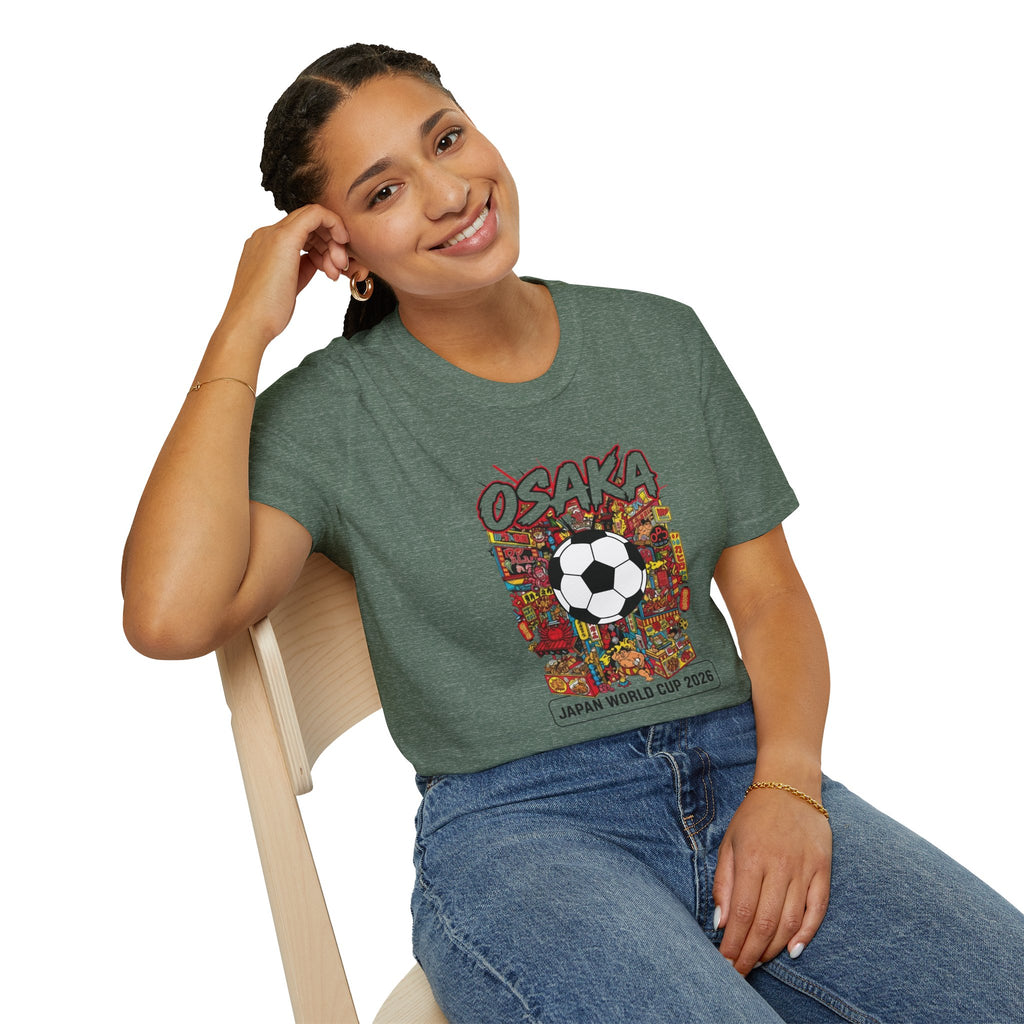 Osaka Soccer T-Shirt – Japan World Cup 2026 Football Fan Tee