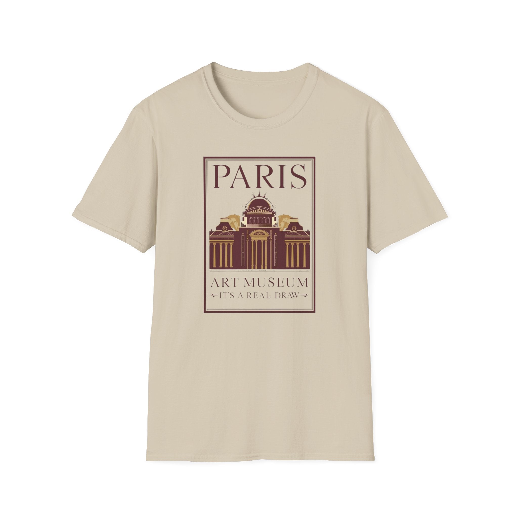 Paris Art Museum T‑Shirt — Vintage Museum Poster Tee