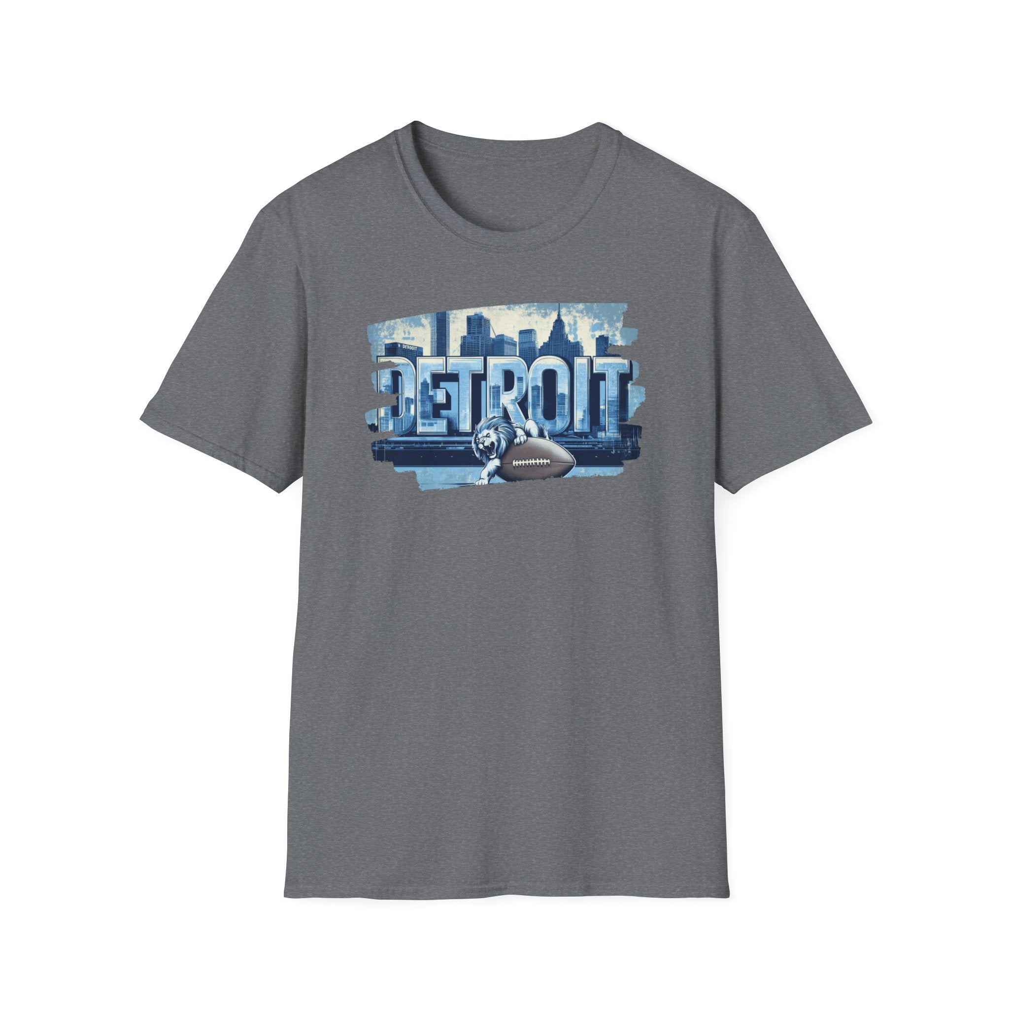 Detroit Skyline Graphic Tee | Detroit City Map, Urban Motor City