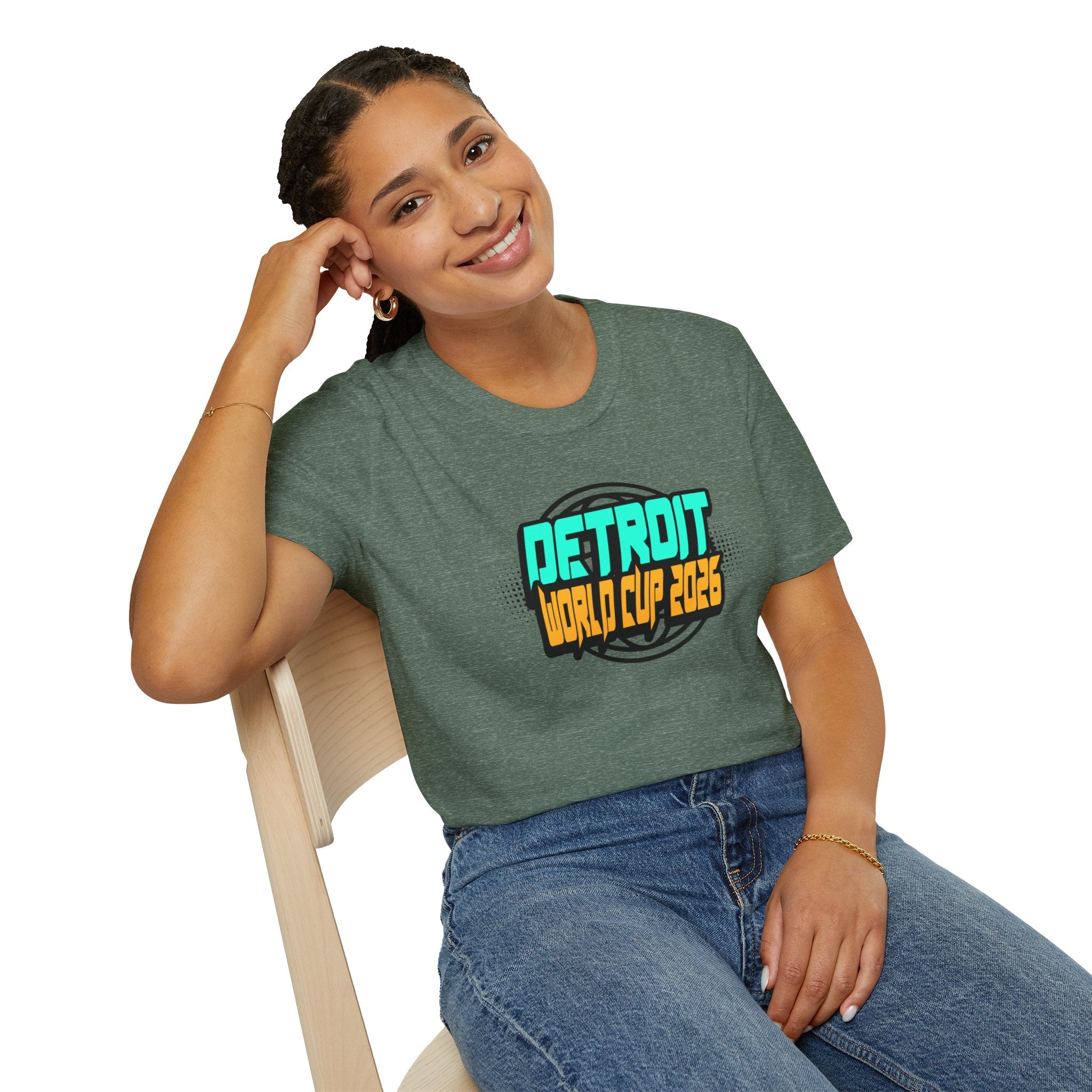 Detroit World Cup 2026 T-Shirt — Retro Soccer Graphic Tee