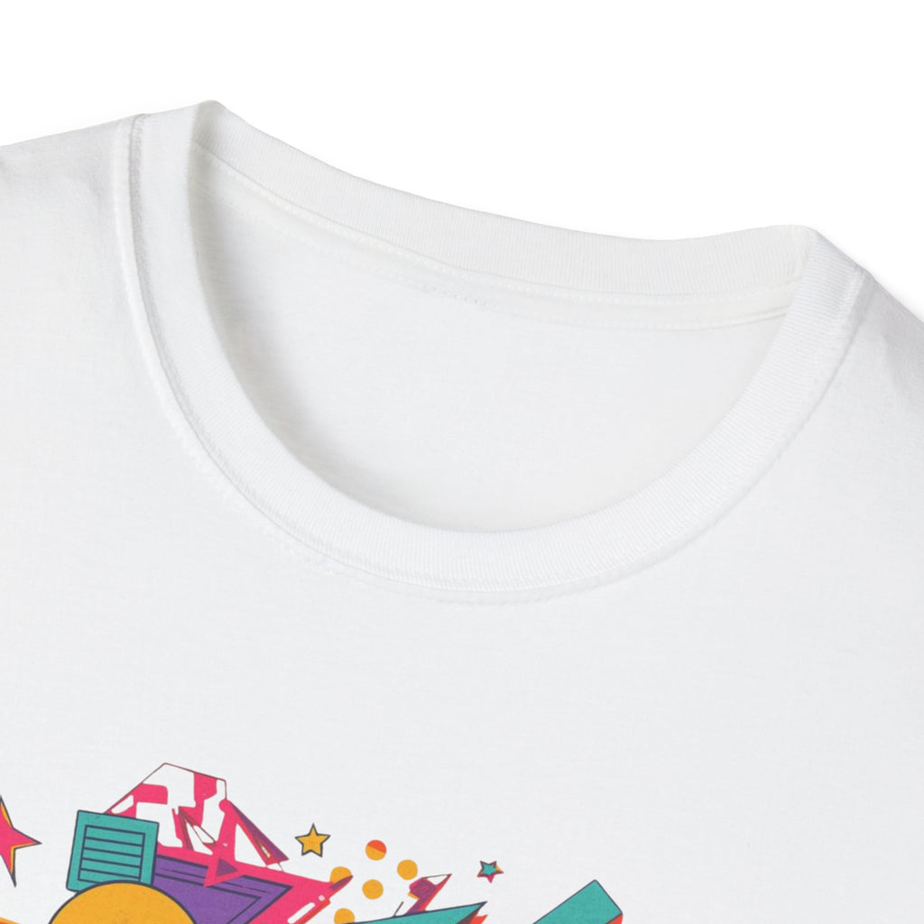 Dublin Retro Graphic T-Shirt — Bright 80s Style City Souvenir