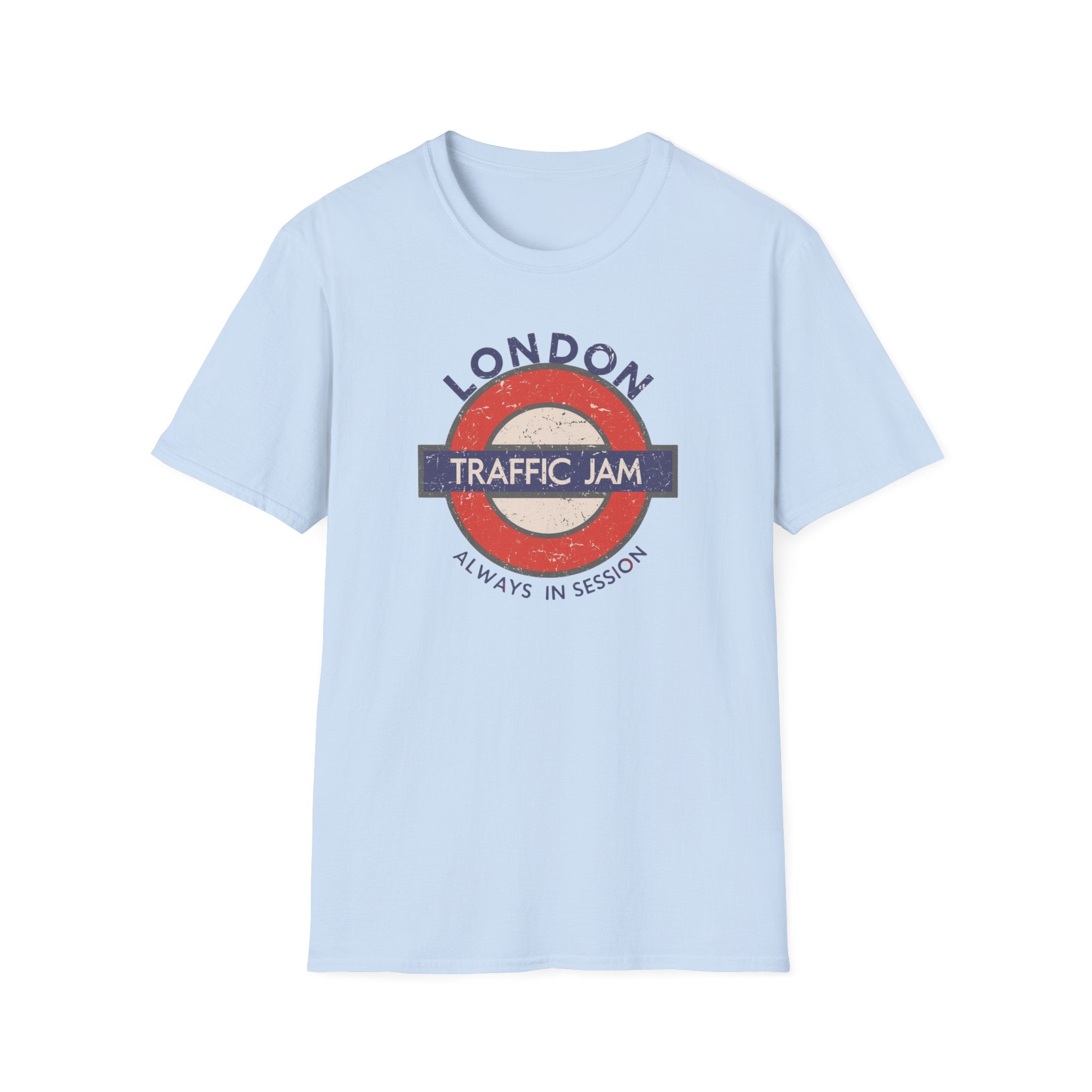 London Traffic Jam T-Shirt — Vintage Tube Roundel Graphic Tee