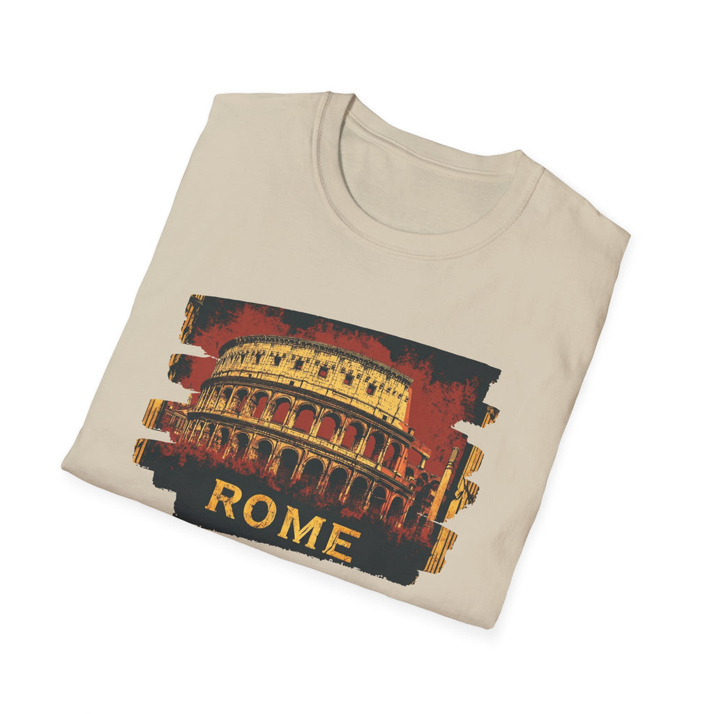 Colosseum Rome graphic T-Shirt | Vintage Roman Landmark travel tee