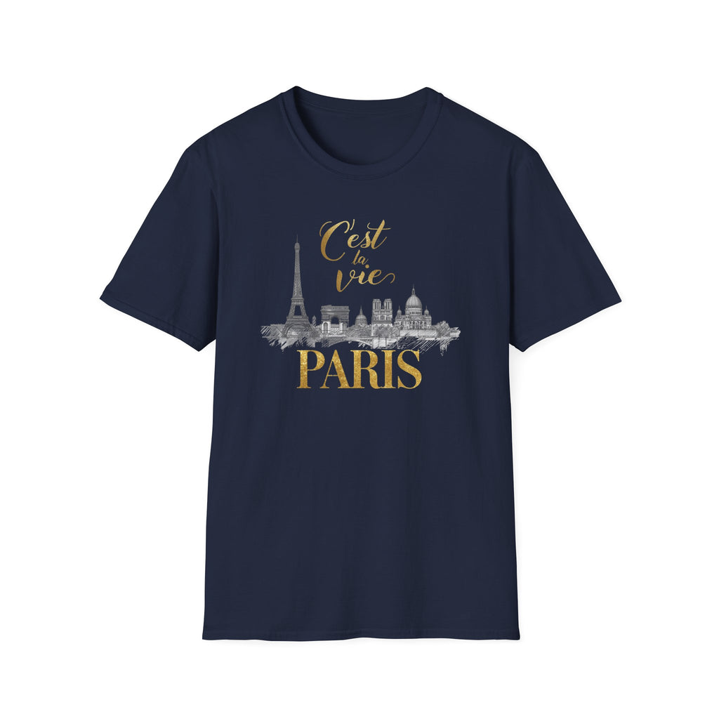 Paris Skyline T-Shirt | C'est la Vie Paris Graphic Tee