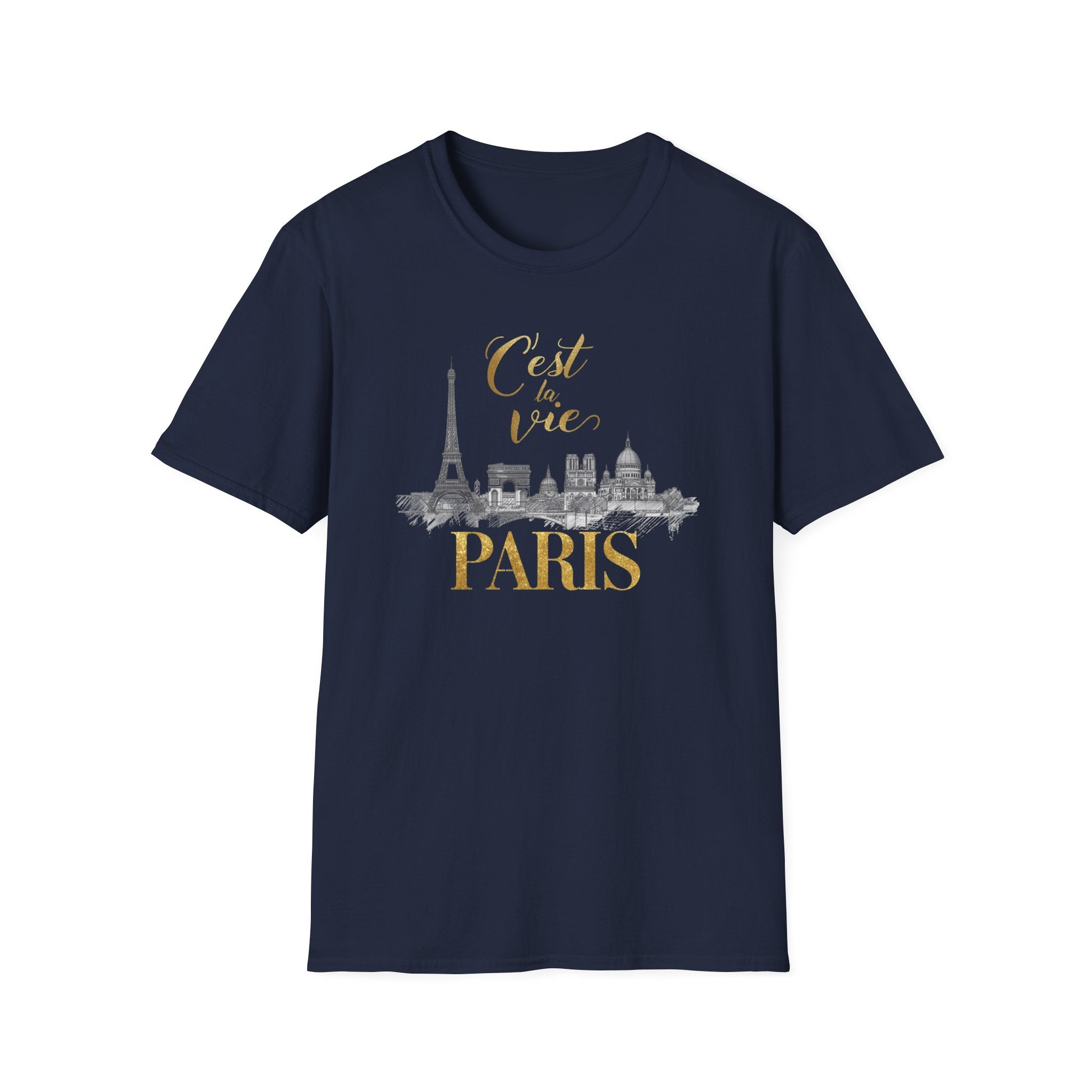 Paris Skyline T-Shirt | C'est la Vie Paris Graphic Tee