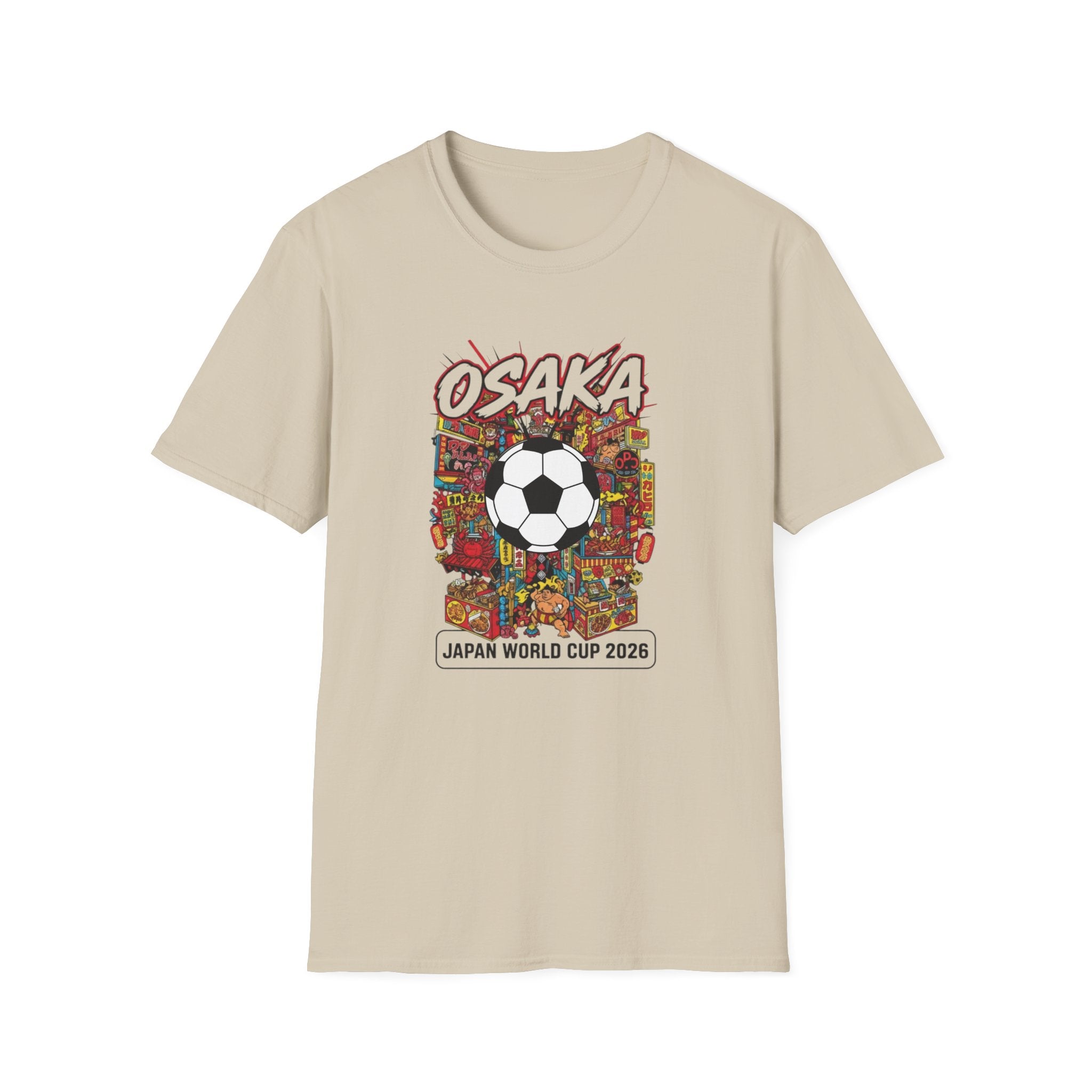 Osaka Soccer T-Shirt – Japan World Cup 2026 Football Fan Tee