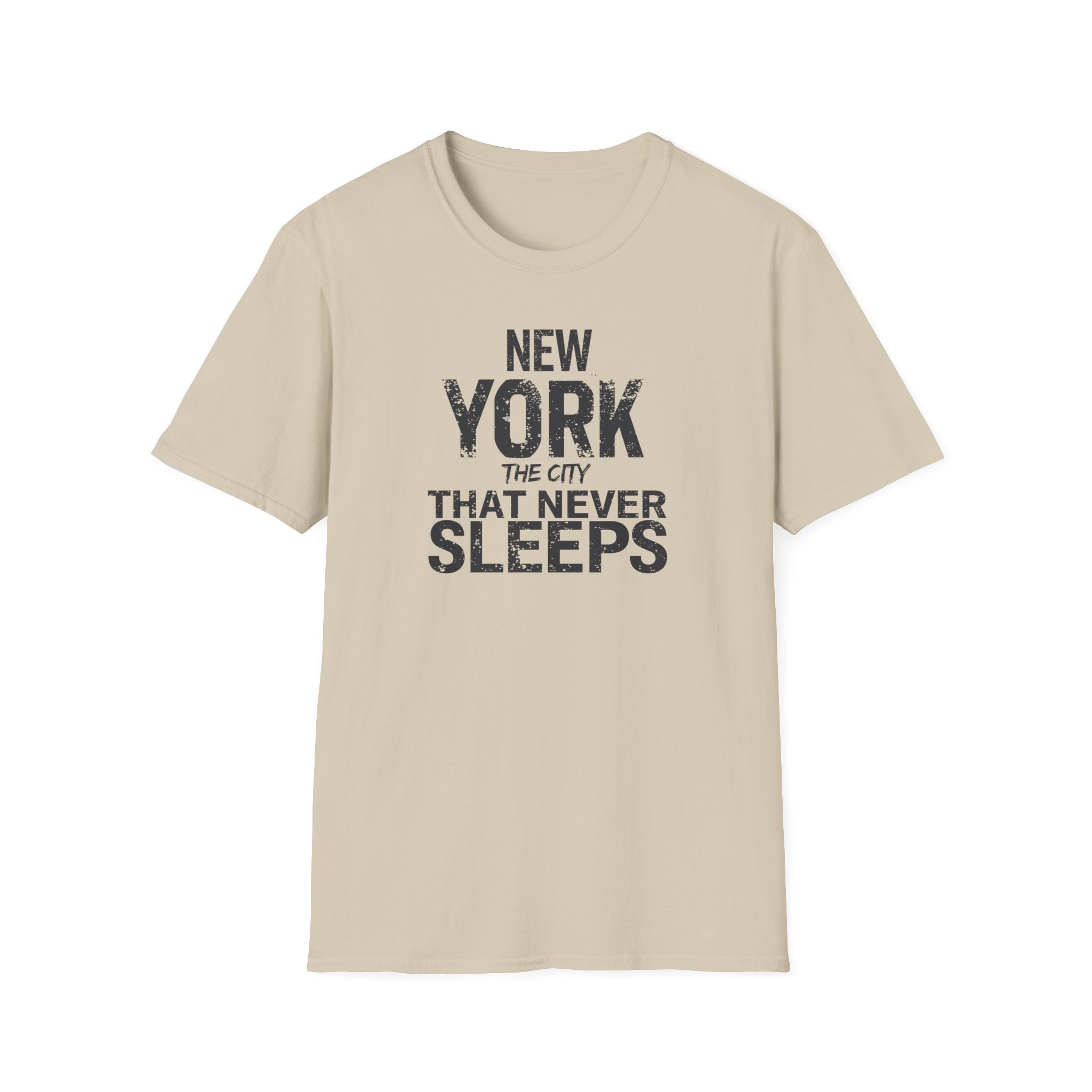 New York The City That Never Sleeps T-Shirt | Vintage NYC Typography