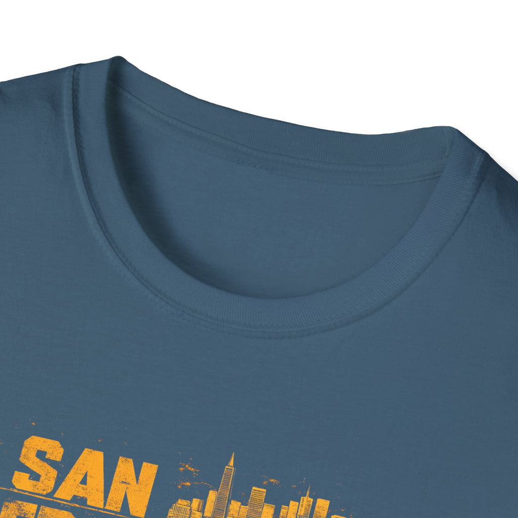 San Francisco Skyline T-Shirt | City Graphic Tee, Golden City Design