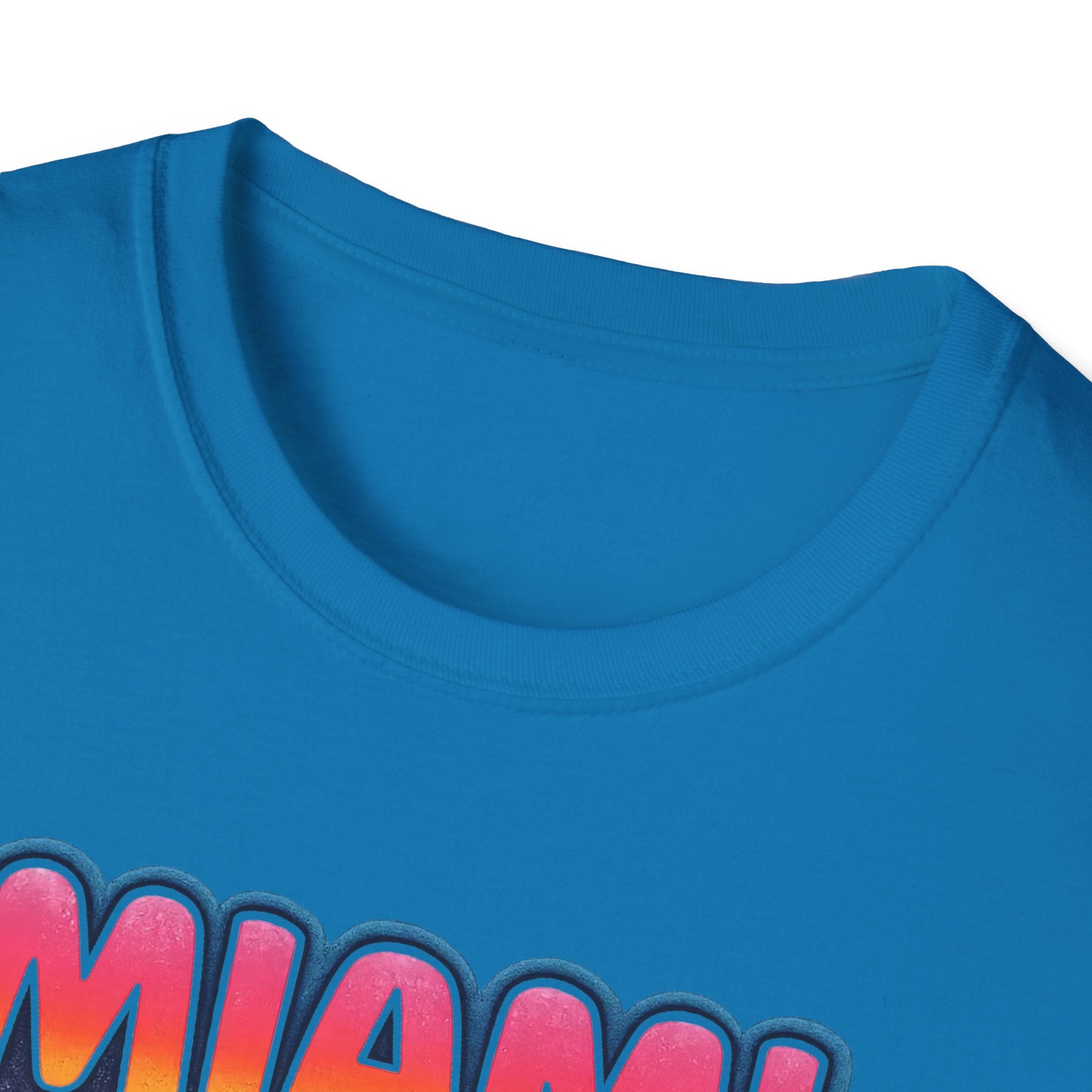 Miami Caliente Sunset T-Shirt — Vintage Palm Beach Vacation Tee
