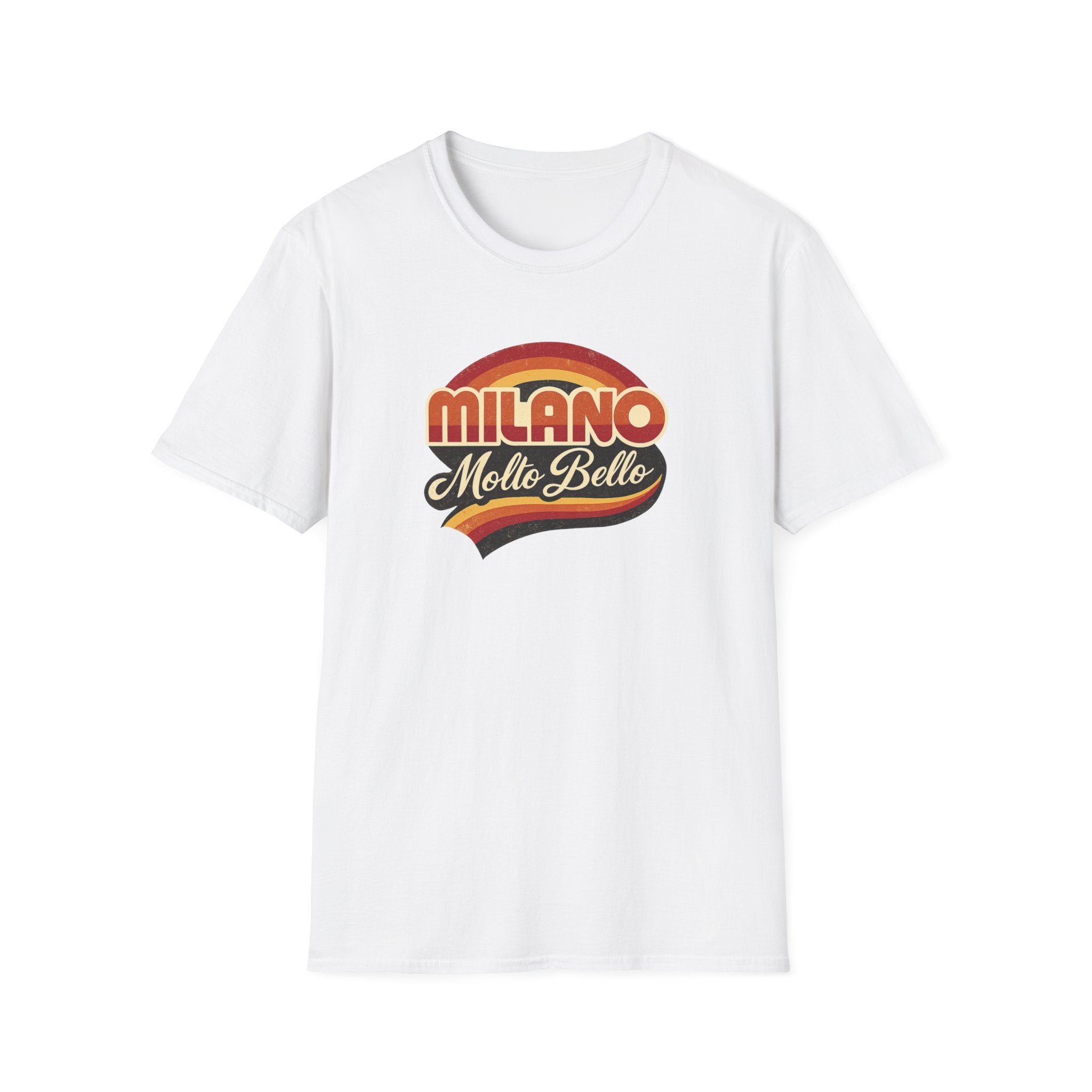 Milano Molto Bello Retro T-Shirt — Vintage Italian Graphic Tee