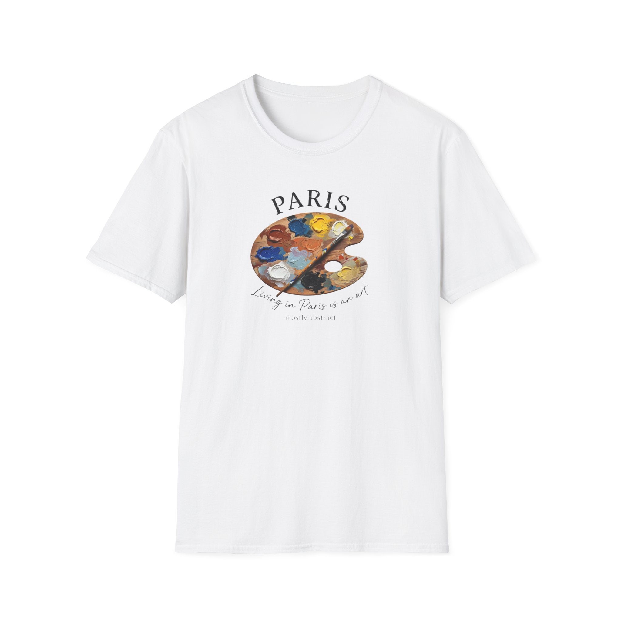 Paris Artist Palette T-Shirt — "Every one of these is a new idea" Artistic Tee