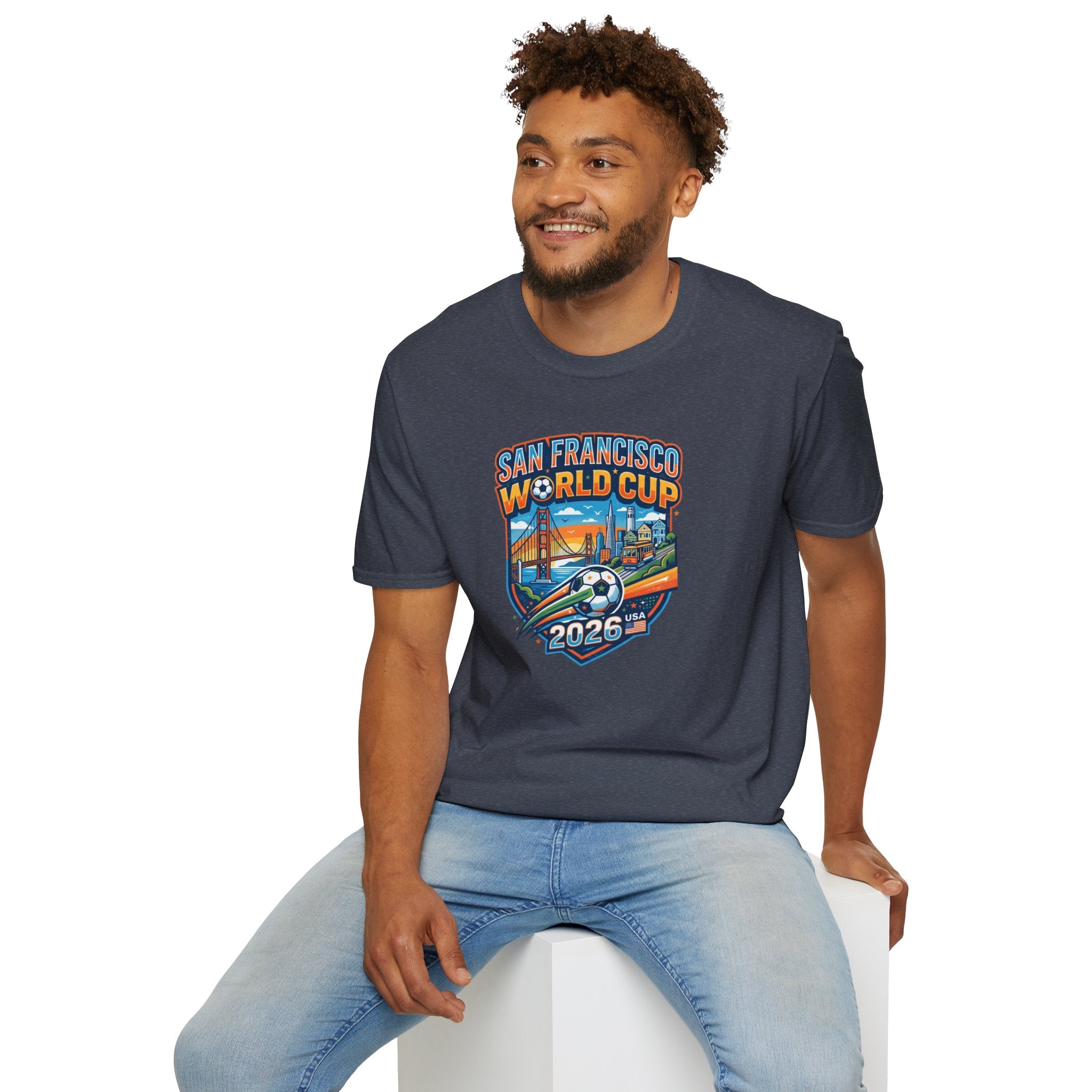 San Francisco World Cup 2026 T-Shirt — Vintage City Soccer Crest