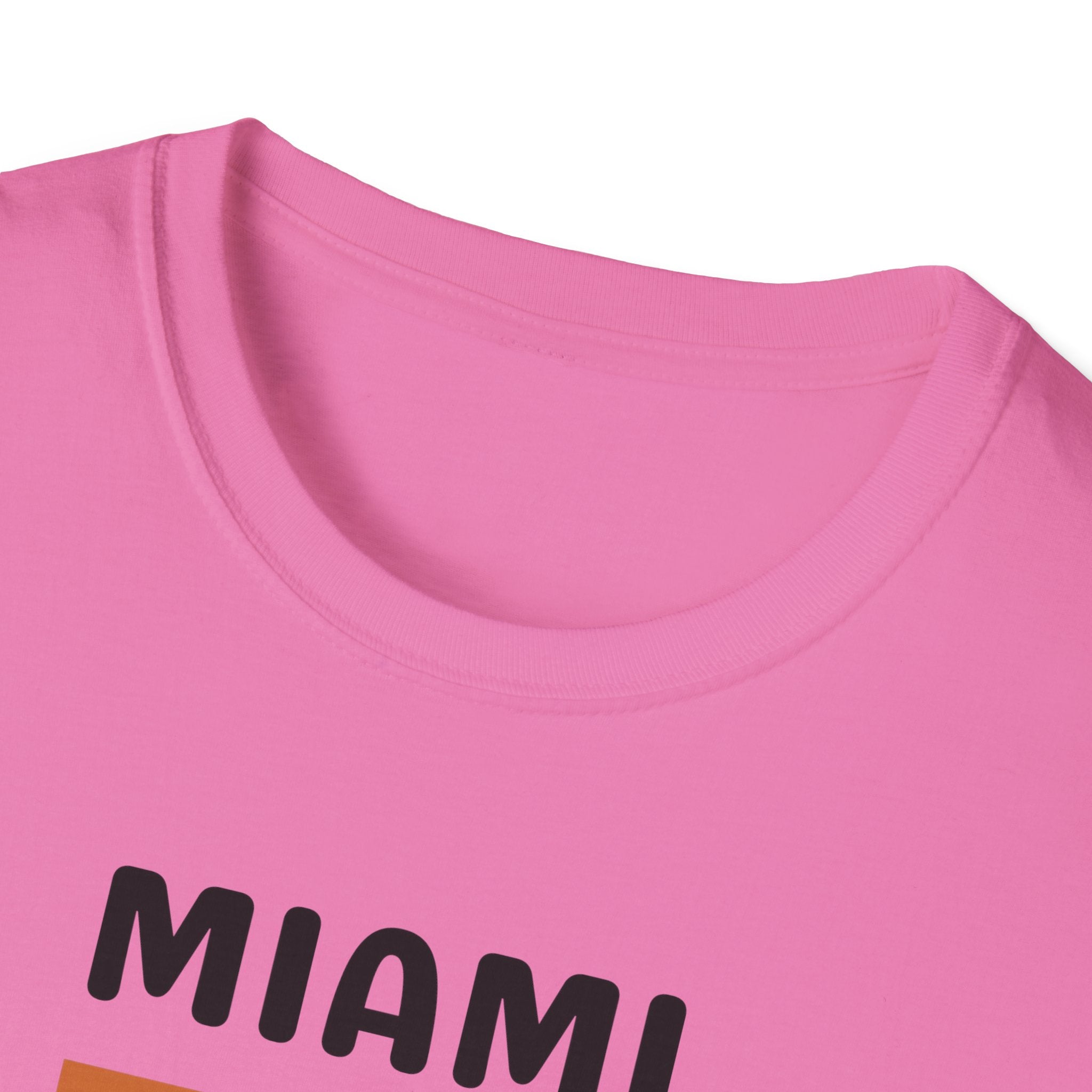 Miami Retro Stripes T-Shirt | Vintage Sunset Bars Tee