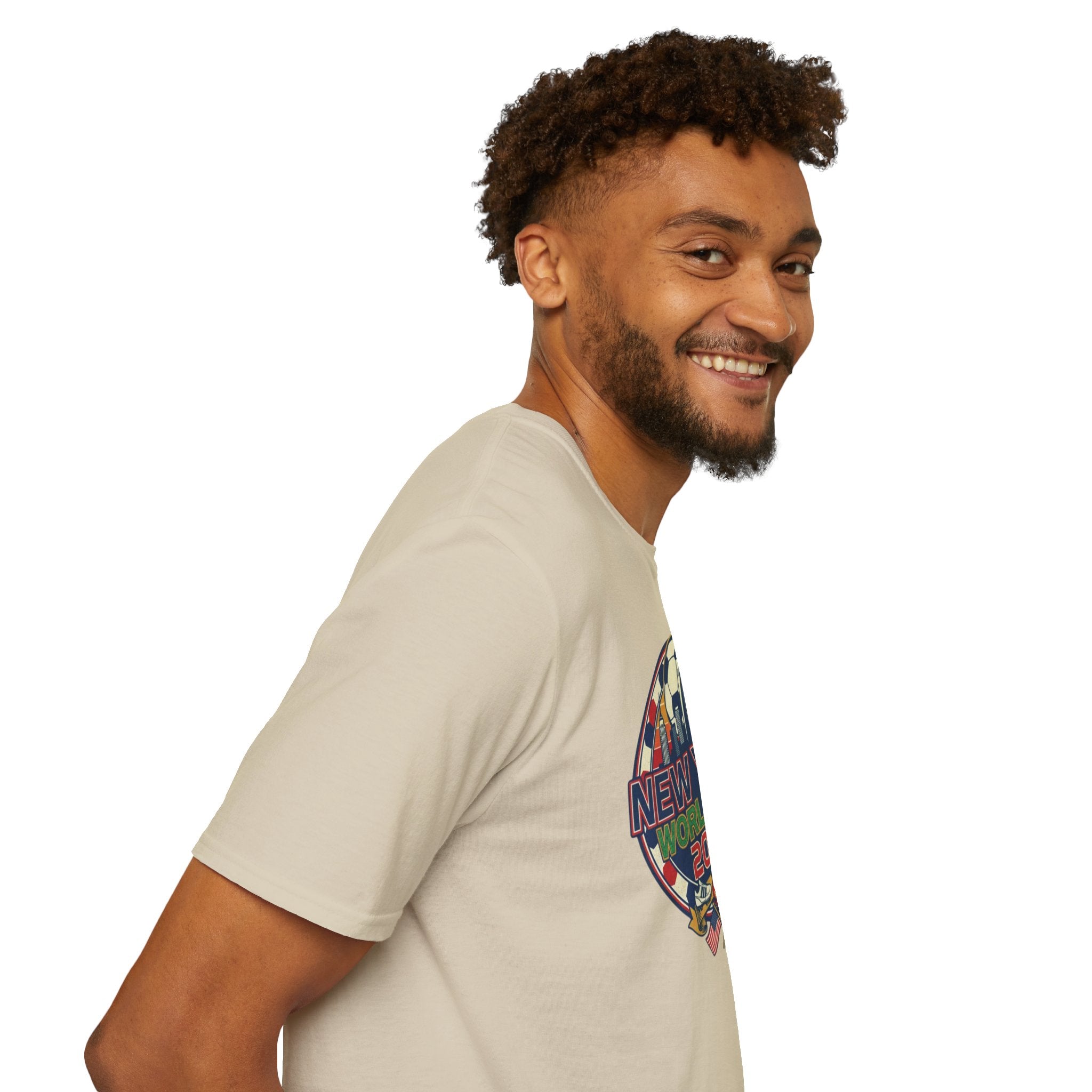 New York World Cup 2026 T-Shirt — Retro City Skyline Soccer Tee
