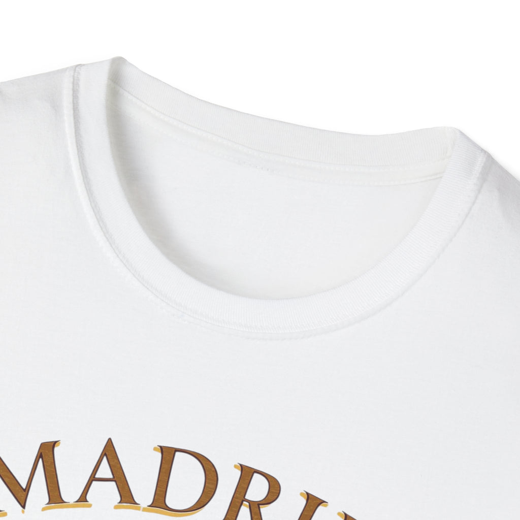 Madrid Art Museum T-Shirt — "It's a Real Draw" Vintage Typography Tee