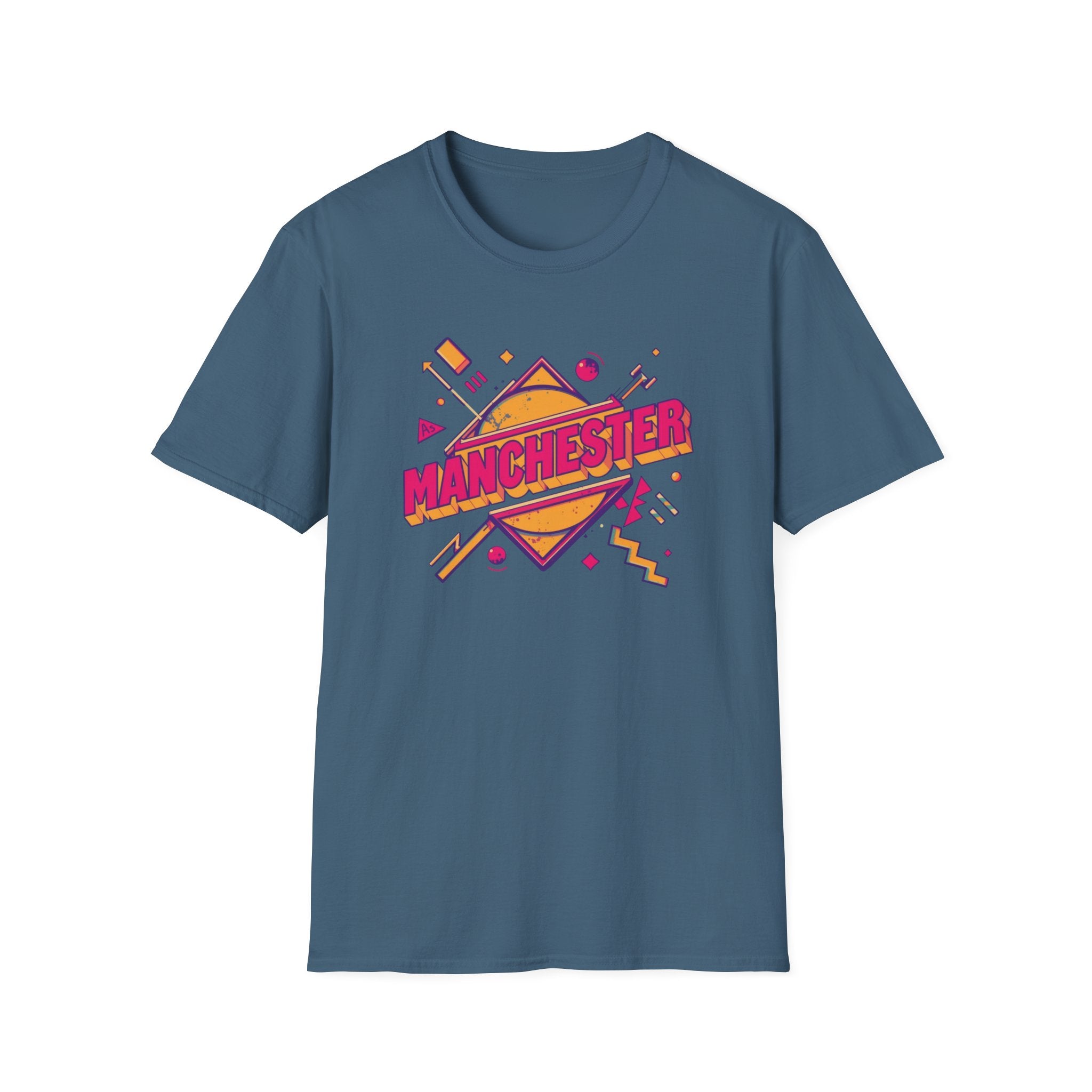 Manchester Retro Graphic T-Shirt