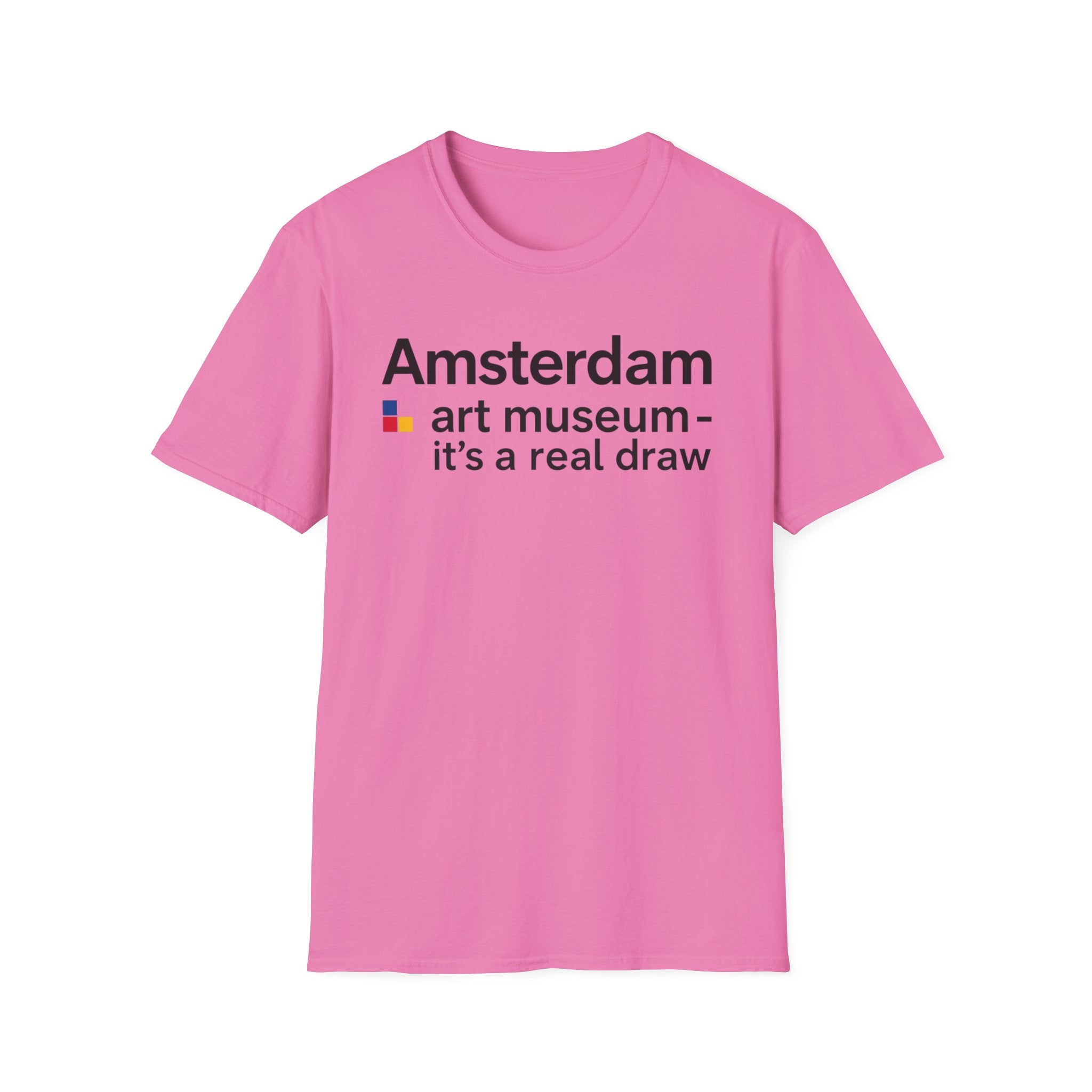 Amsterdam Art Museum T-Shirt — "it's a real draw" Graphic Tee