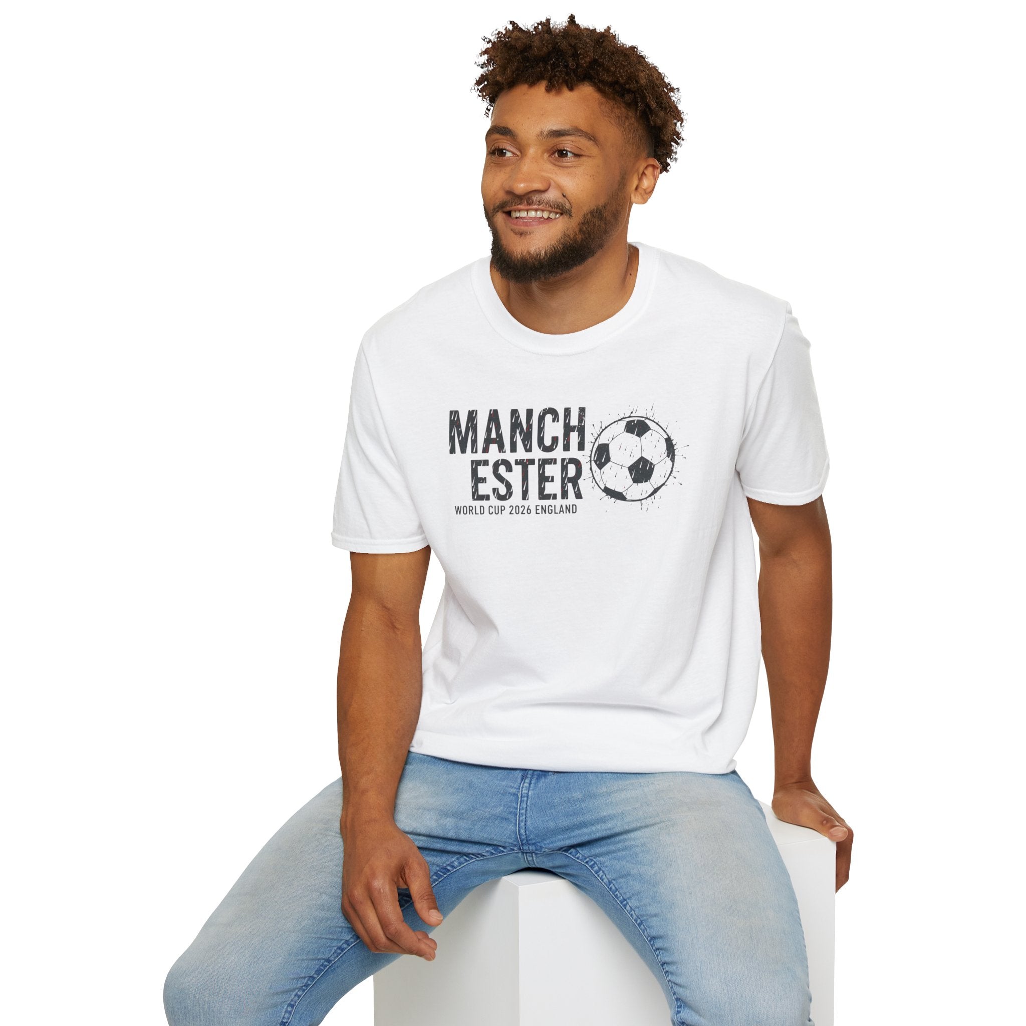 Manchester Soccer T-Shirt – Vintage Football Graphic Tee