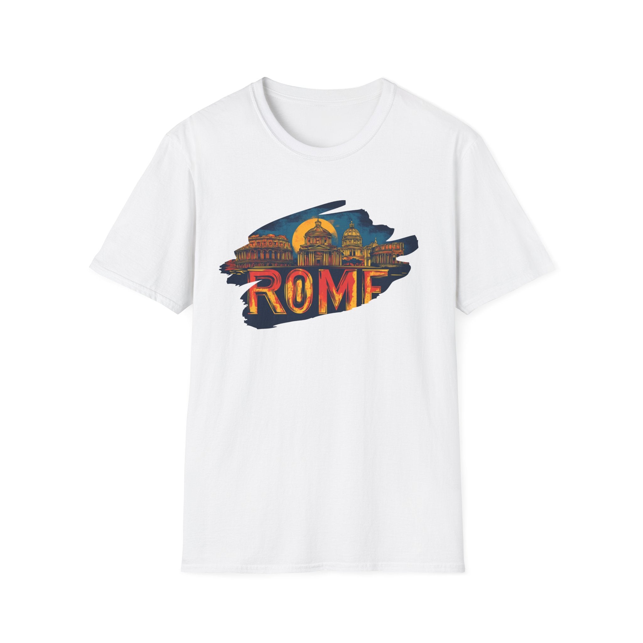 Rome skyline graphic T-Shirt | Rome travel cityscape tee