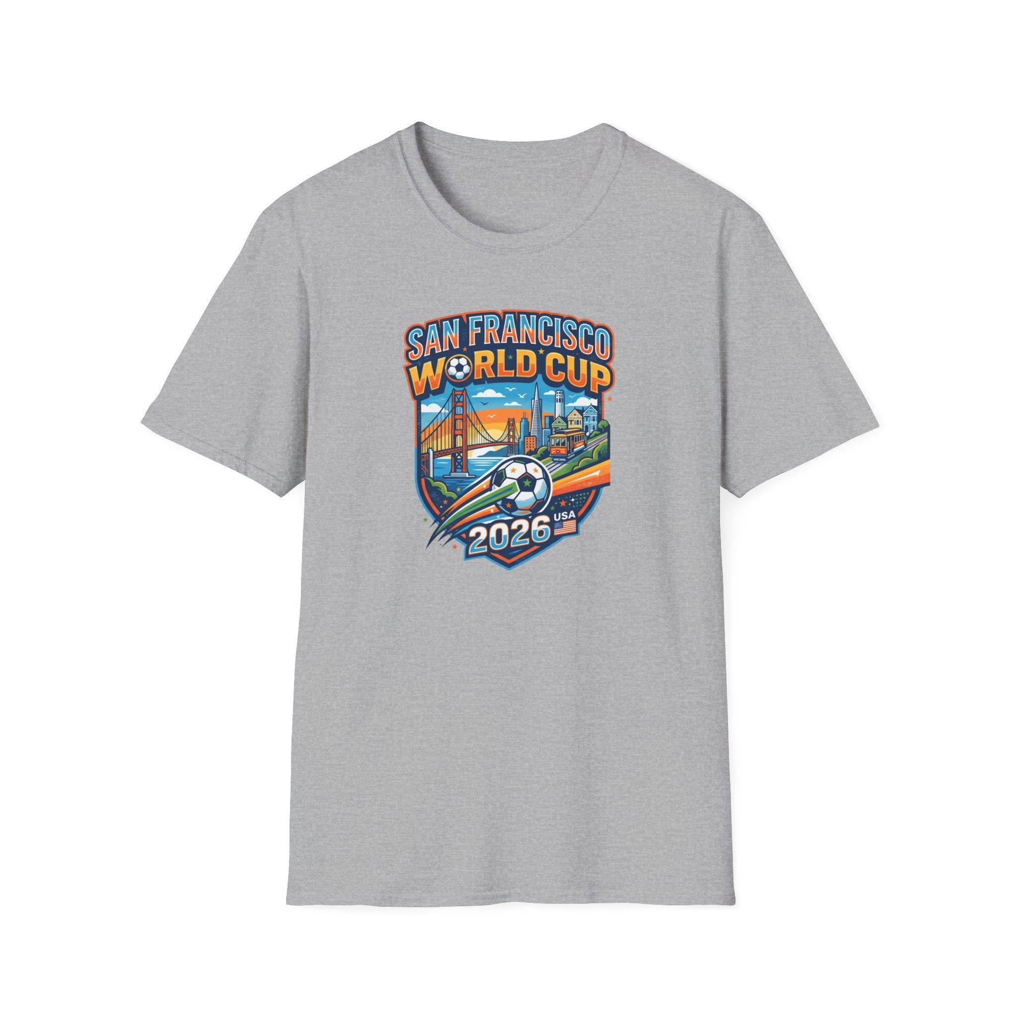 San Francisco World Cup 2026 T-Shirt — Vintage City Soccer Crest