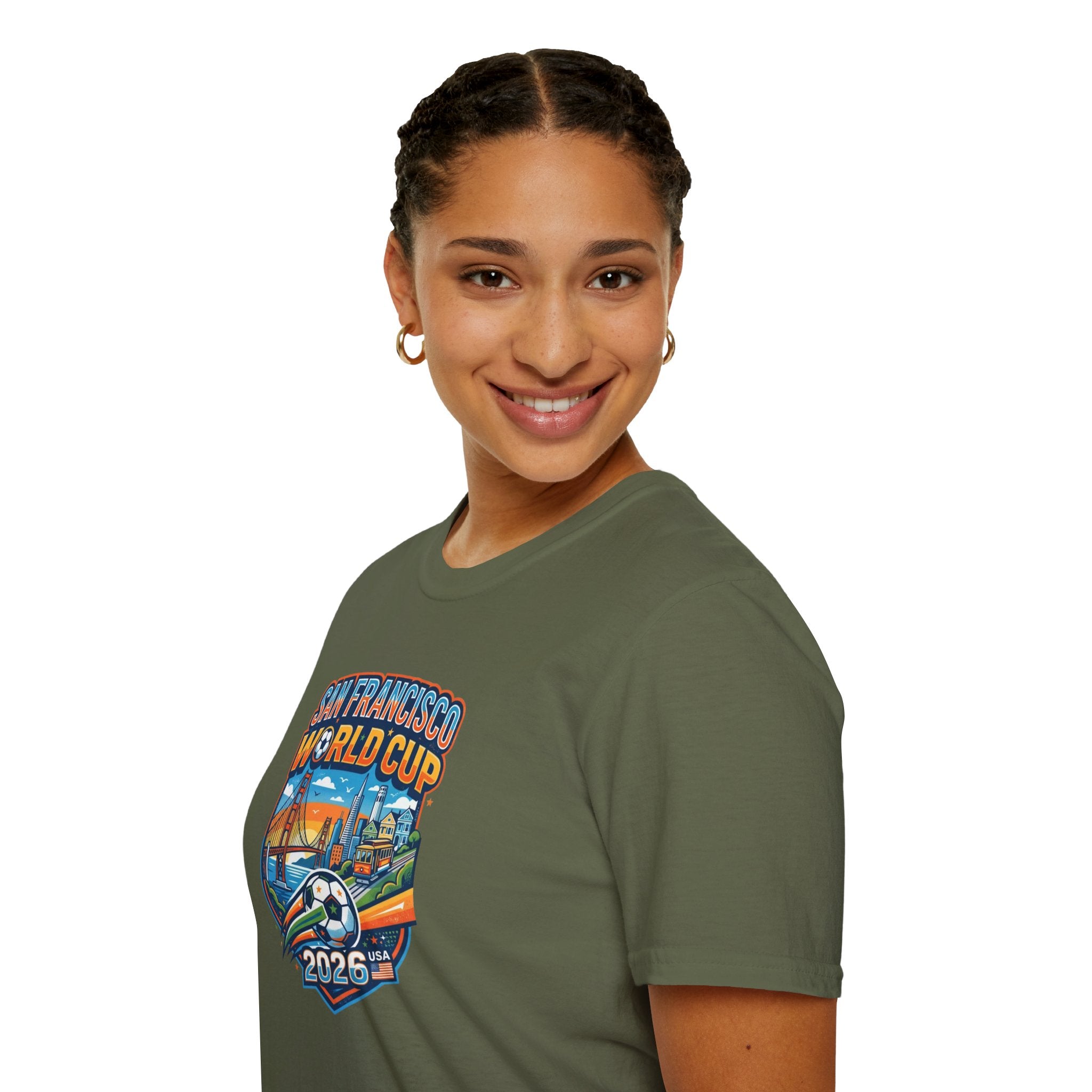San Francisco World Cup 2026 T-Shirt — Vintage City Soccer Crest