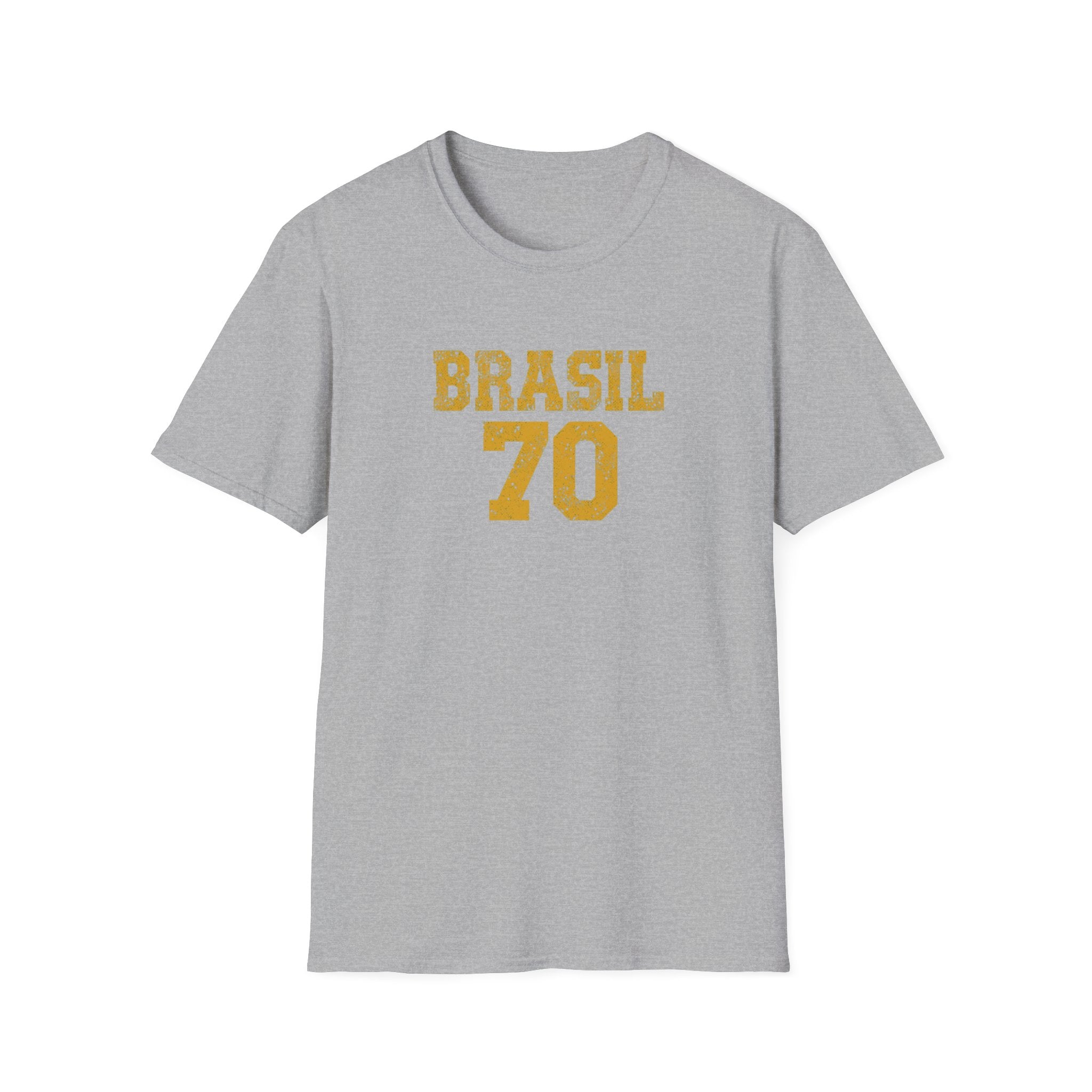 Brasil 70 T-Shirt | Vintage Sports Jersey Number