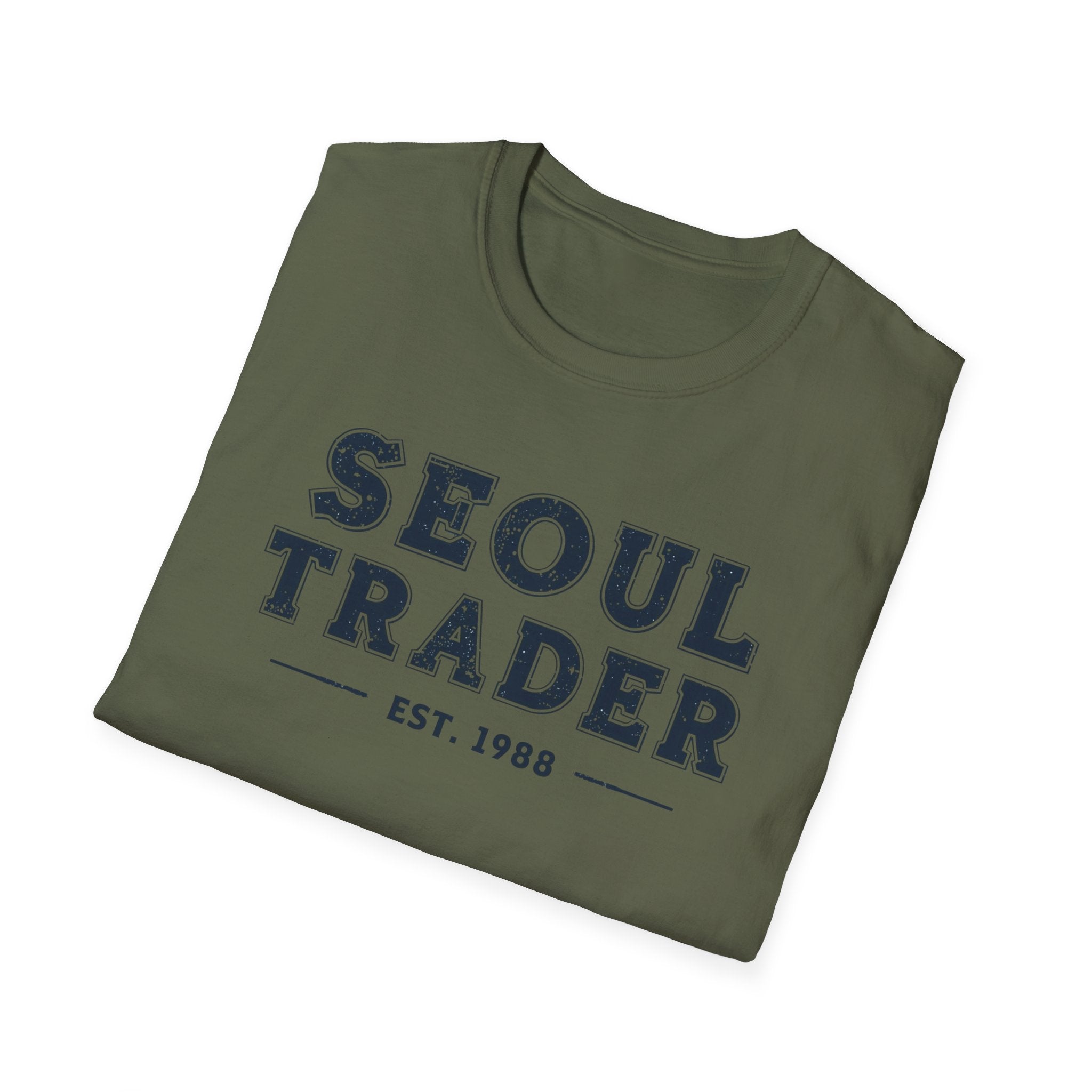 Seoul Trader T-Shirt – Vintage Collegiate 'EST. 1988' Seoul Graphic Tee