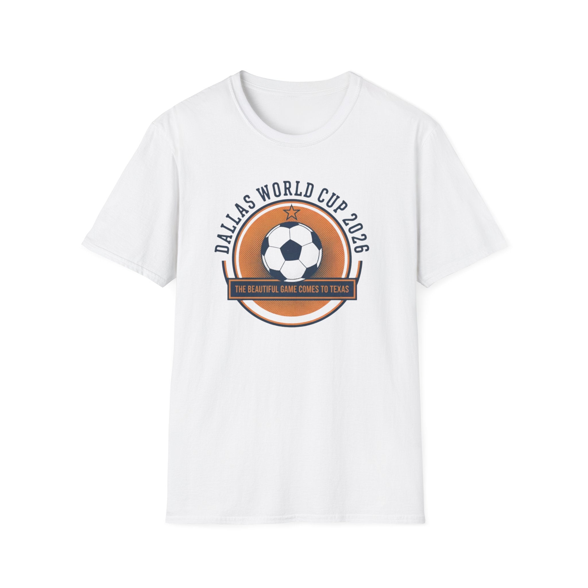 Dallas World Cup 2026 Soccer T-Shirt — "The Beautiful Game Comes to Texas"