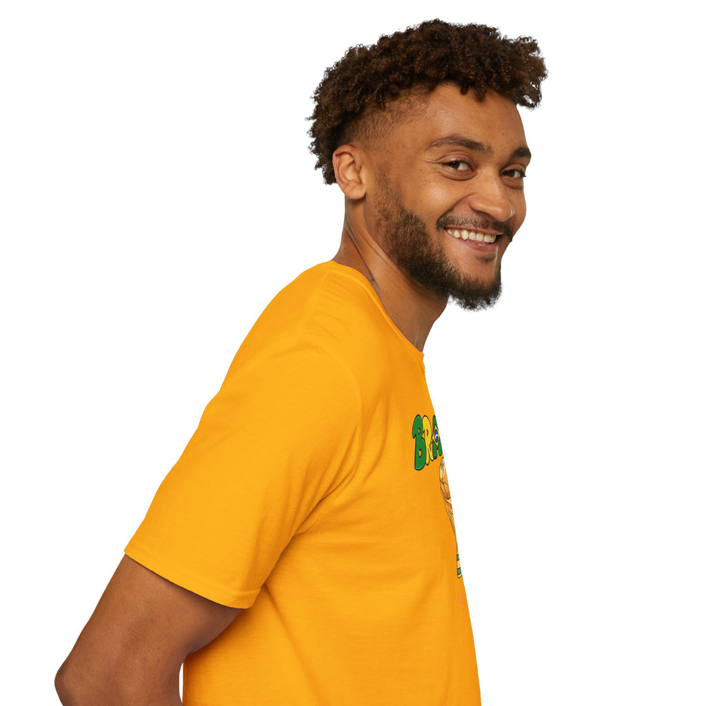 Brasil World Cup Trophy T-Shirt — Brazil Soccer Fan Tee
