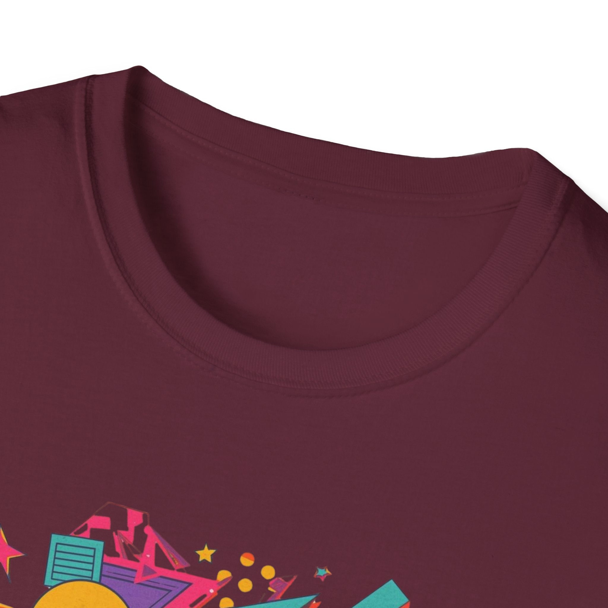 Dublin Retro Graphic T-Shirt — Bright 80s Style City Souvenir