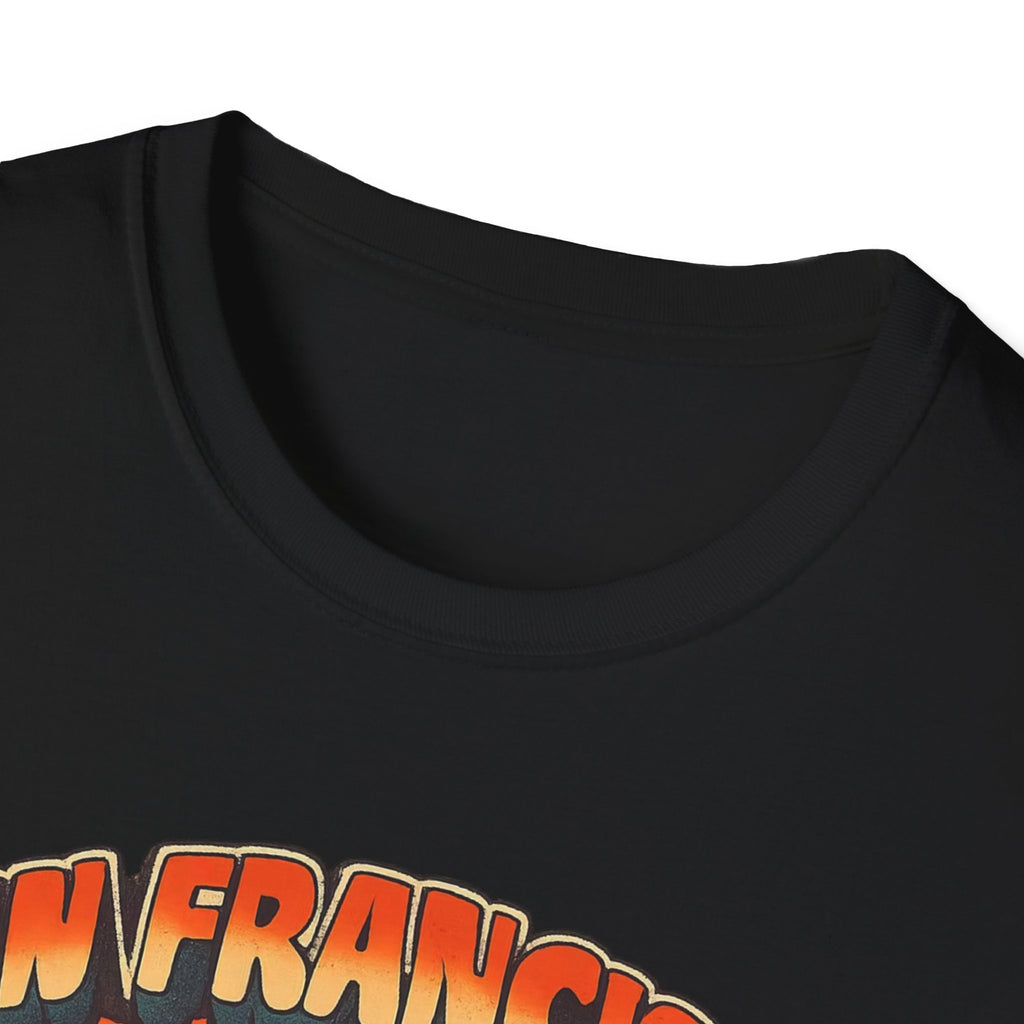 San Francisco Golden State T-Shirt — 'Golden State of Mind' Retro Sunset Tee