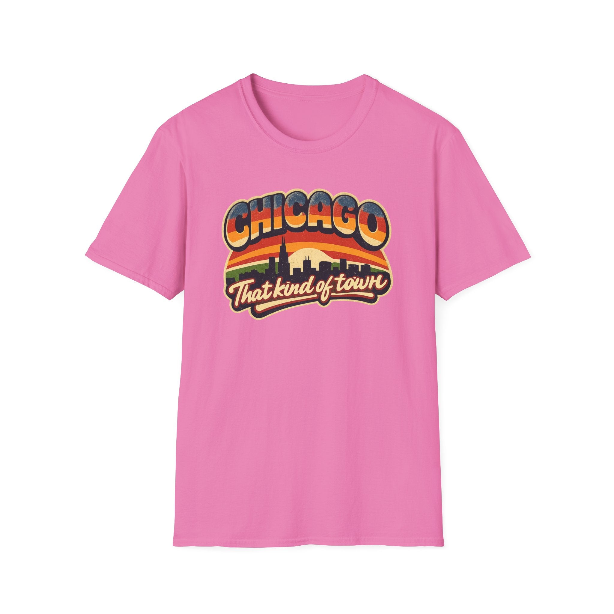 Chicago Retro Skyline T-Shirt — "That Kind of Town" Vintage City Tee