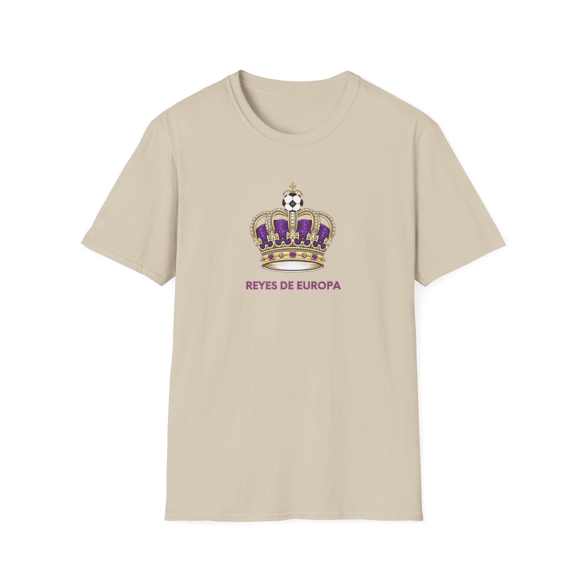 Reyes De Europa Crown T-Shirt | Purple Gold Royal Crest