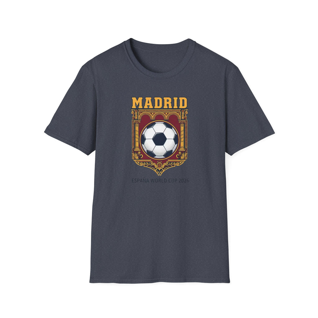 Madrid World Cup Soccer T-Shirt — España World Cup 2026 Graphic Tee