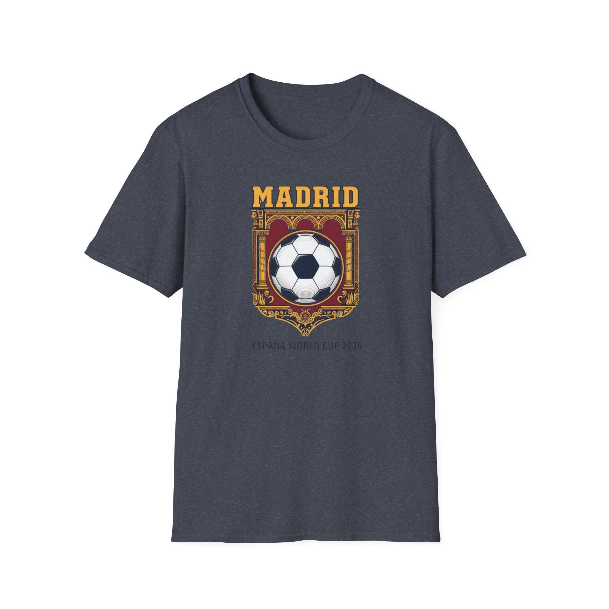 Madrid World Cup Soccer T-Shirt — España World Cup 2026 Graphic Tee