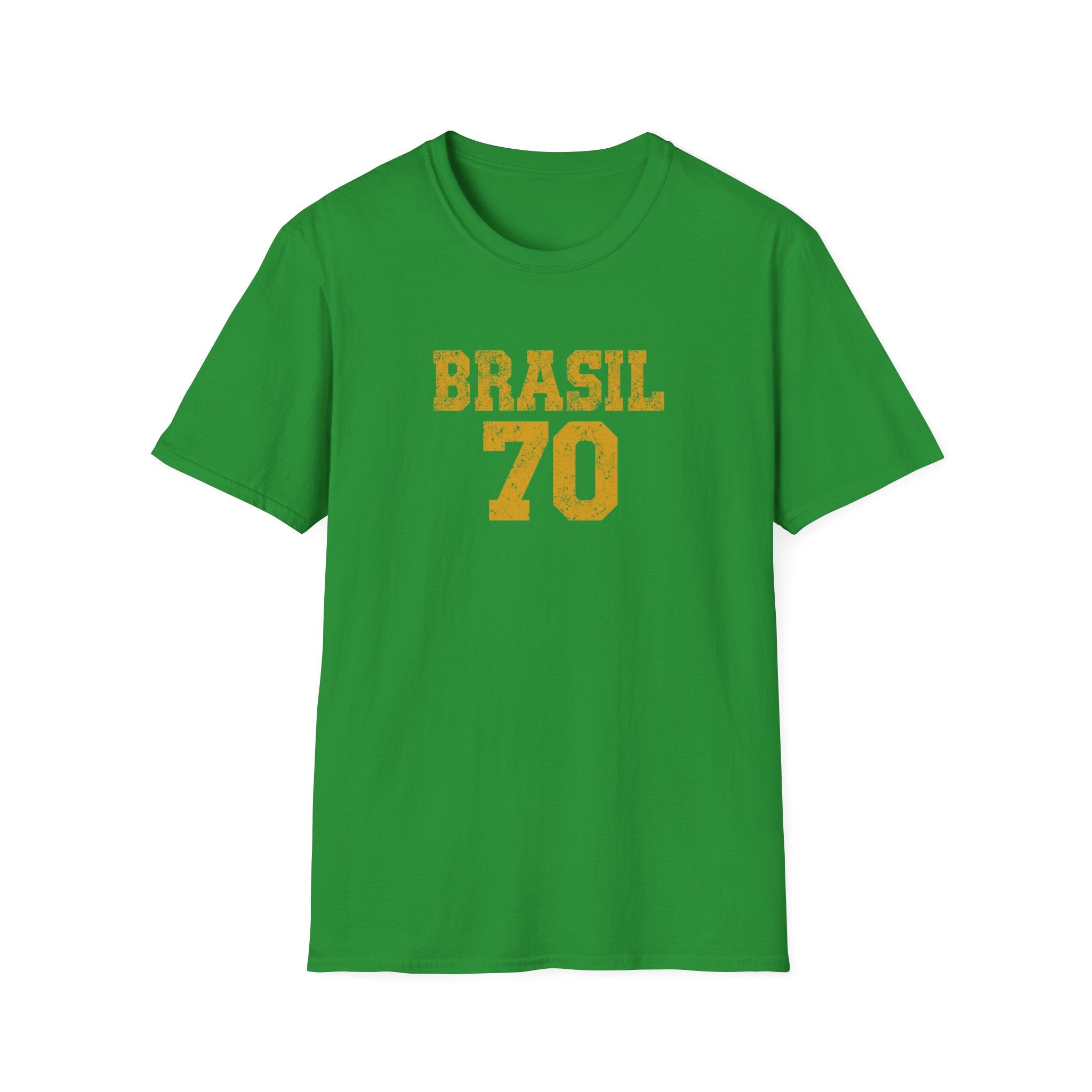 Brasil 70 T-Shirt | Vintage Sports Jersey Number