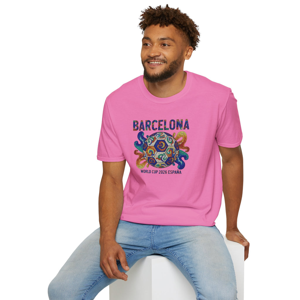 Barcelona Octopus T-Shirt — World Cup España 2026 Soccer Fan Tee